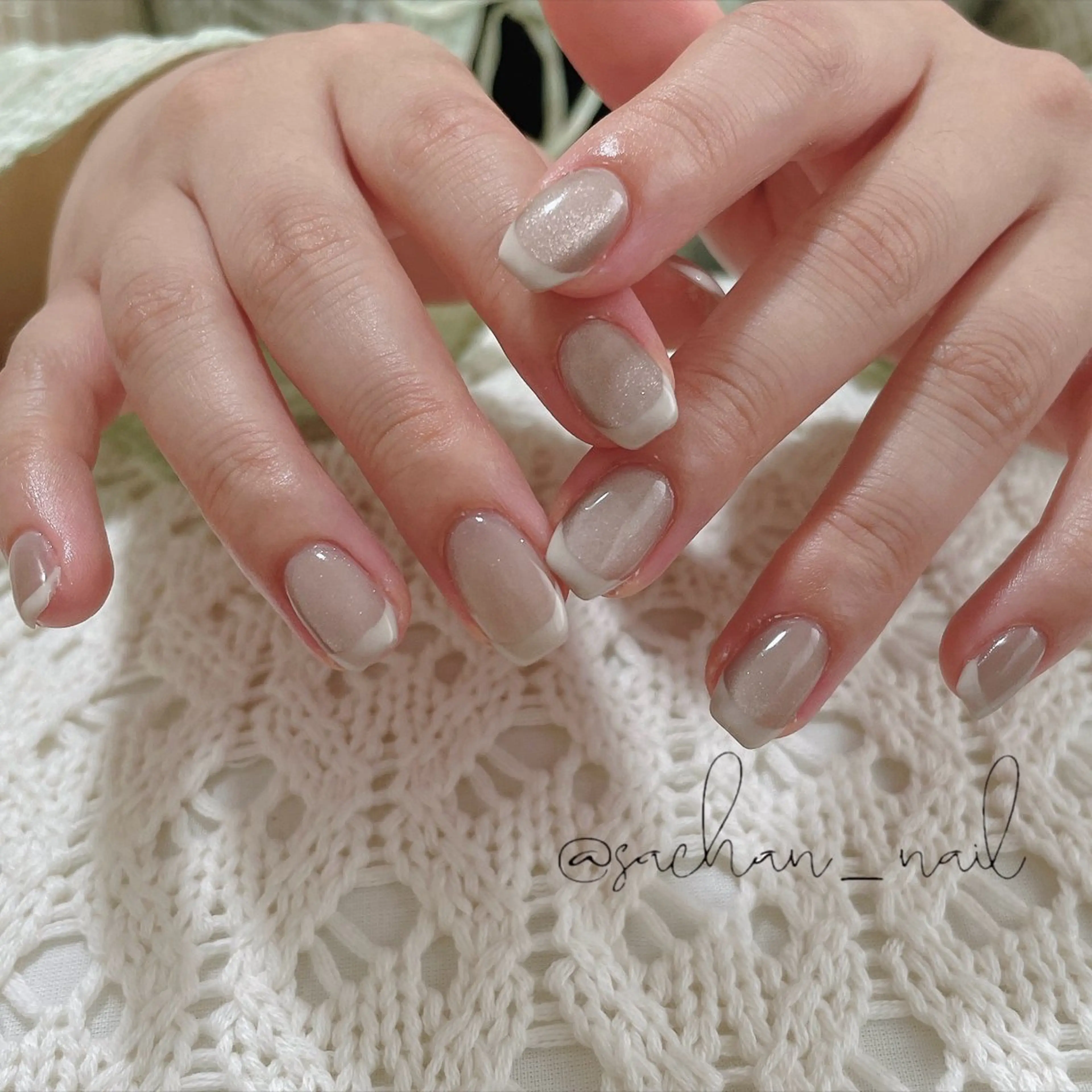 ネイル フレンチネイル Sukegawa Satsukiのネイルデザイン