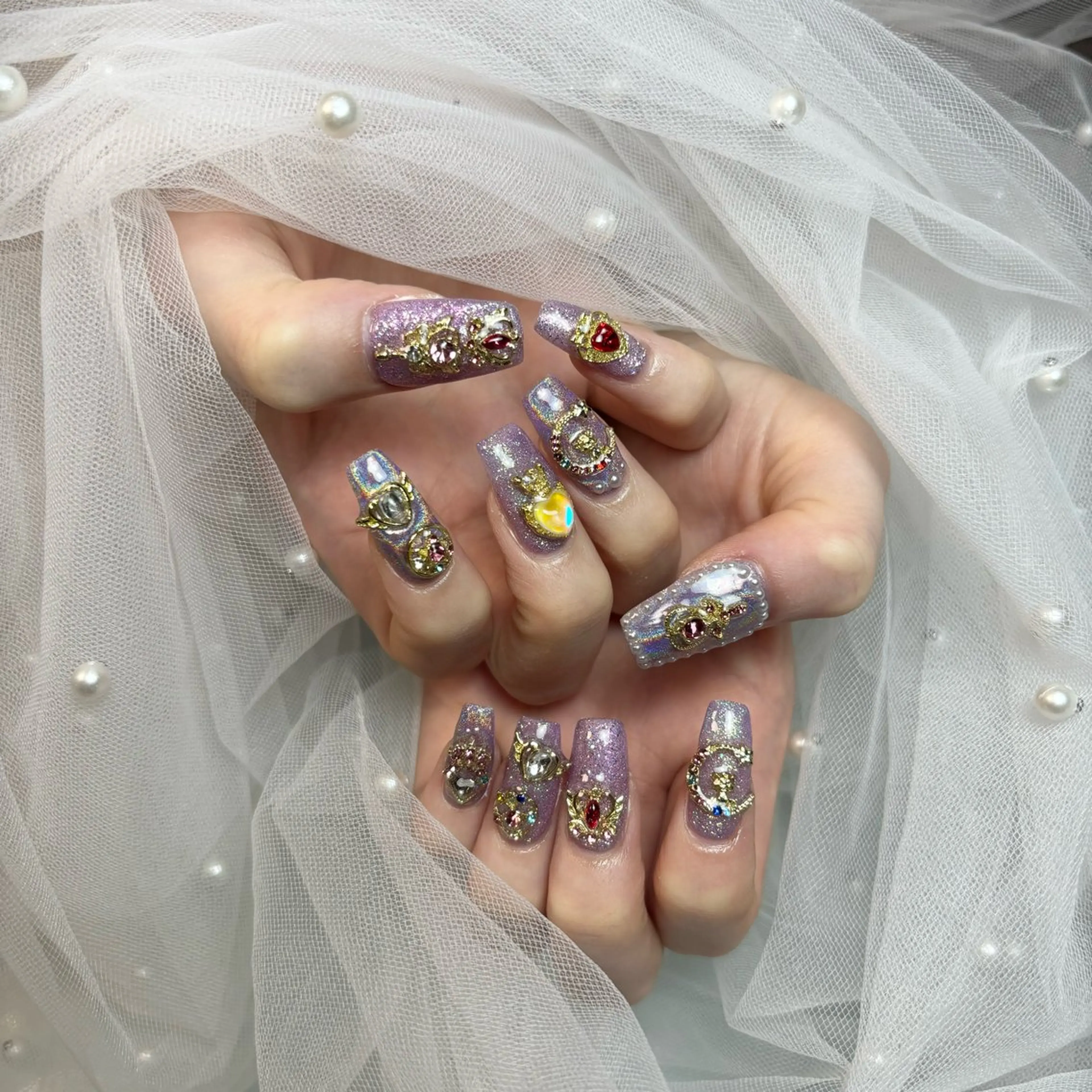 ネイル ハンドネイル ୨୧ mio୨୧のネイルデザイン