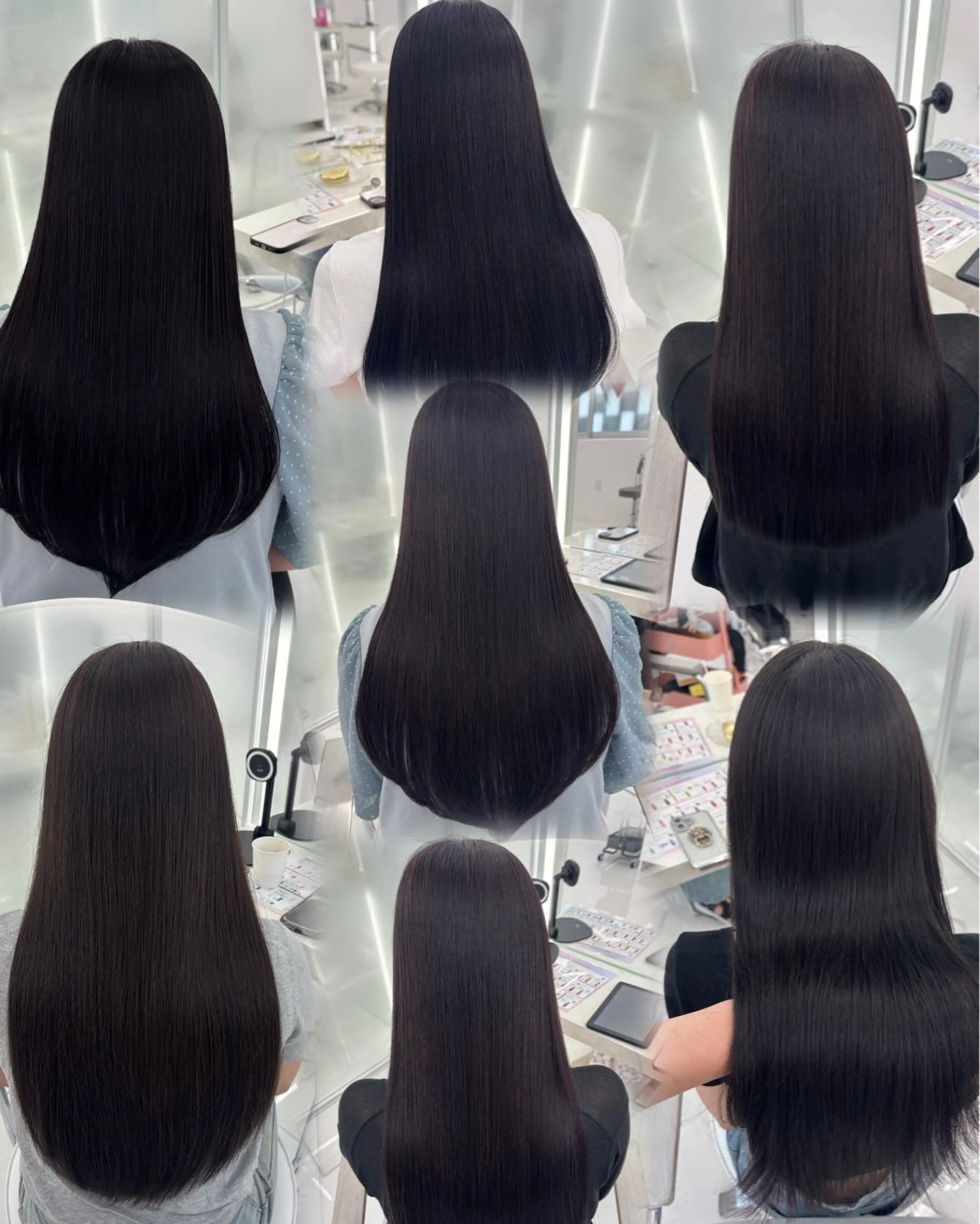 ロング 髪質改善 トリートメント ヘアカラー トリートメント COAPLUS所属・韓国/レイヤー/ 前髪/Asamiのヘアスタイル