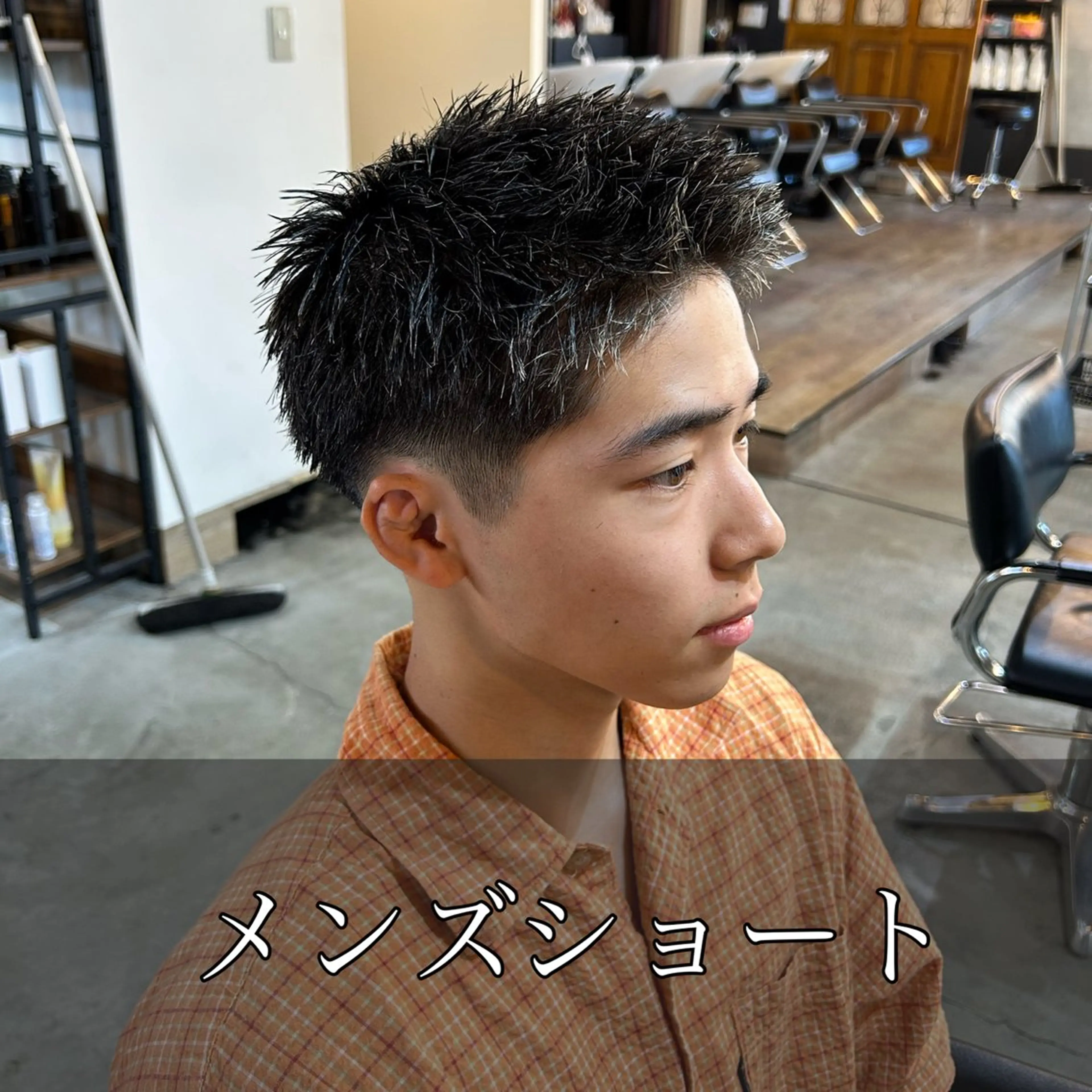 ショート メンズ メンズサロン OVER町田店のヘアスタイル