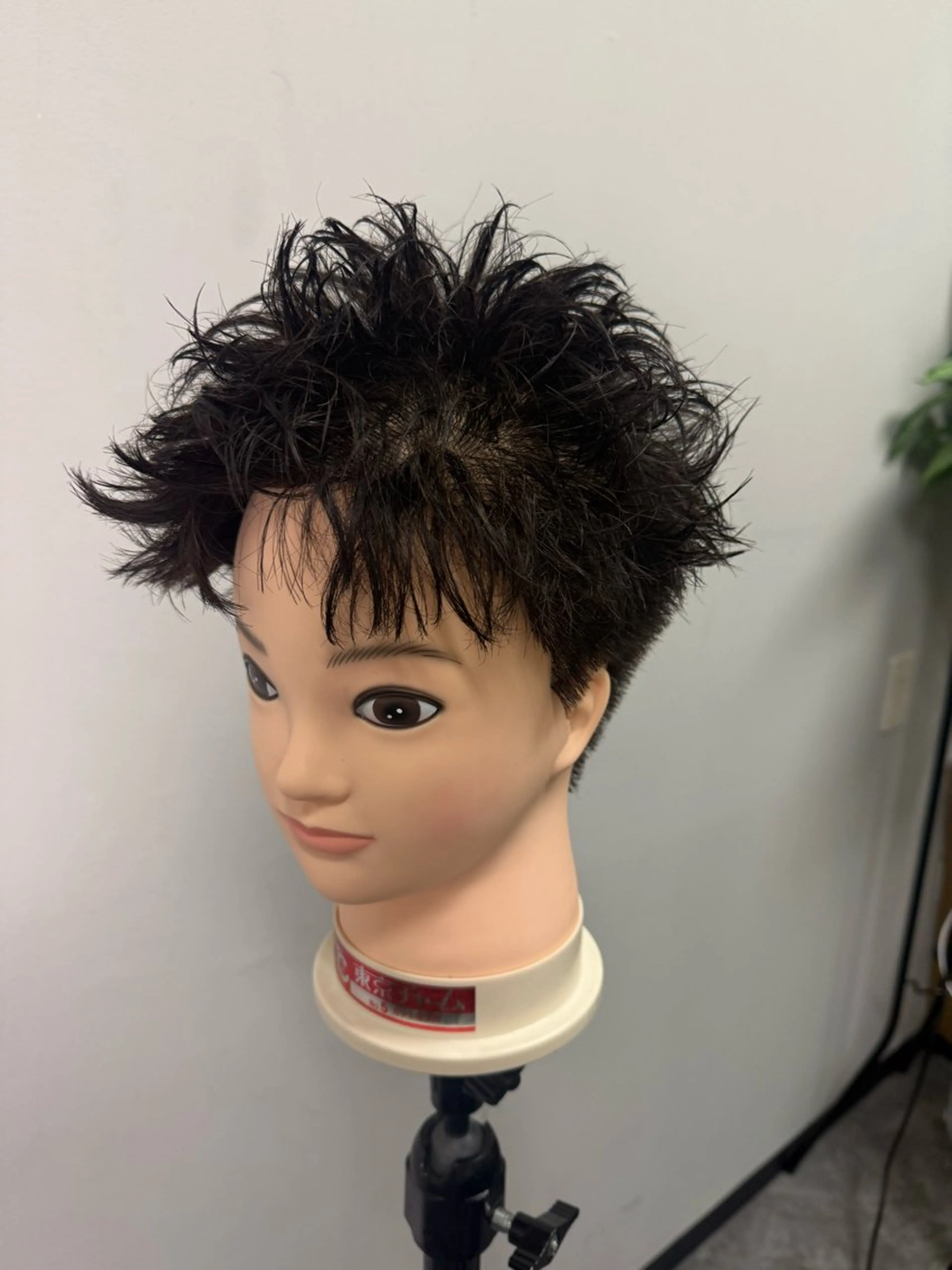 メンズ パーマ 本田 有里のヘアスタイル