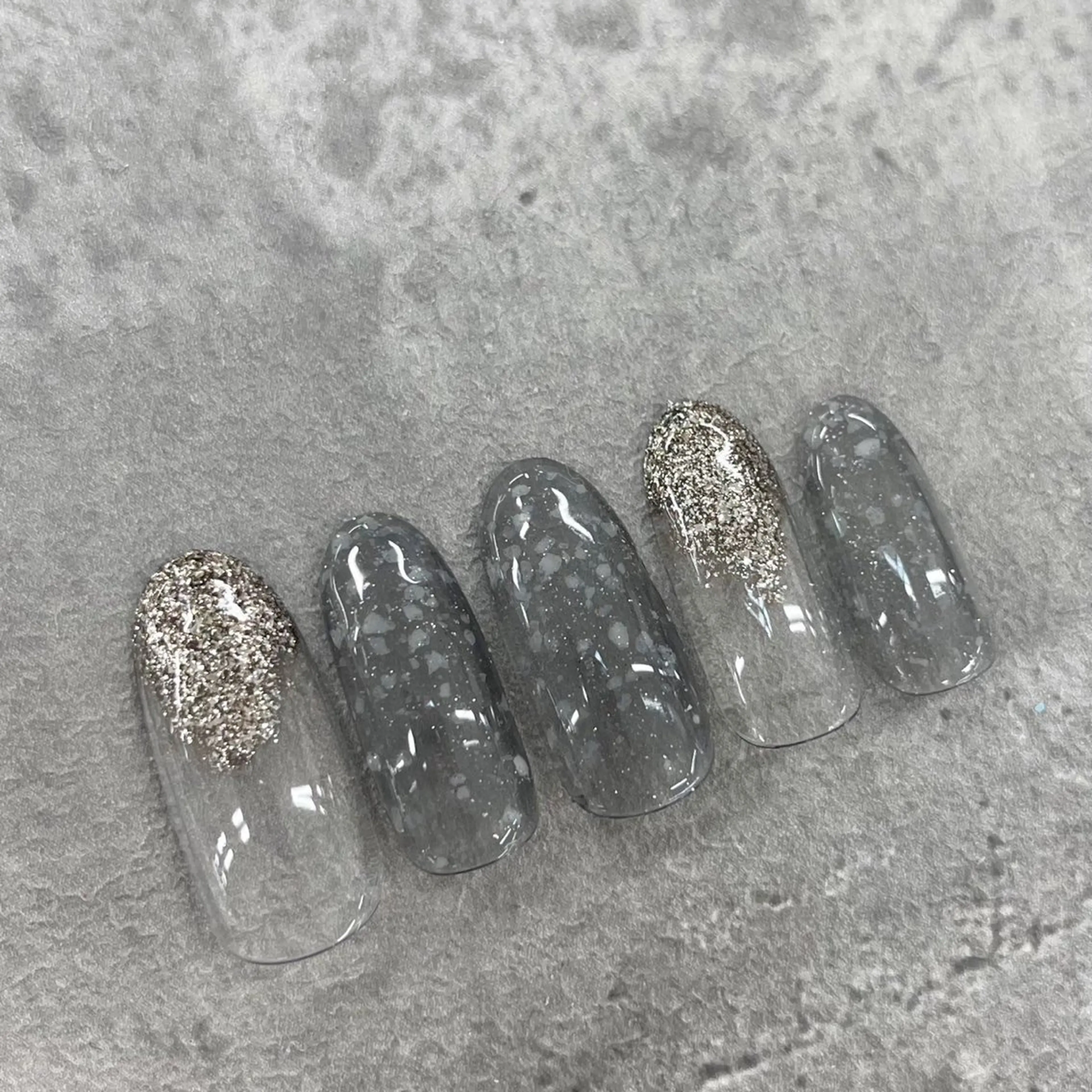 ネイル ⭐︎休業中の練習⭐︎ JNA認定講師髙橋のネイルデザイン