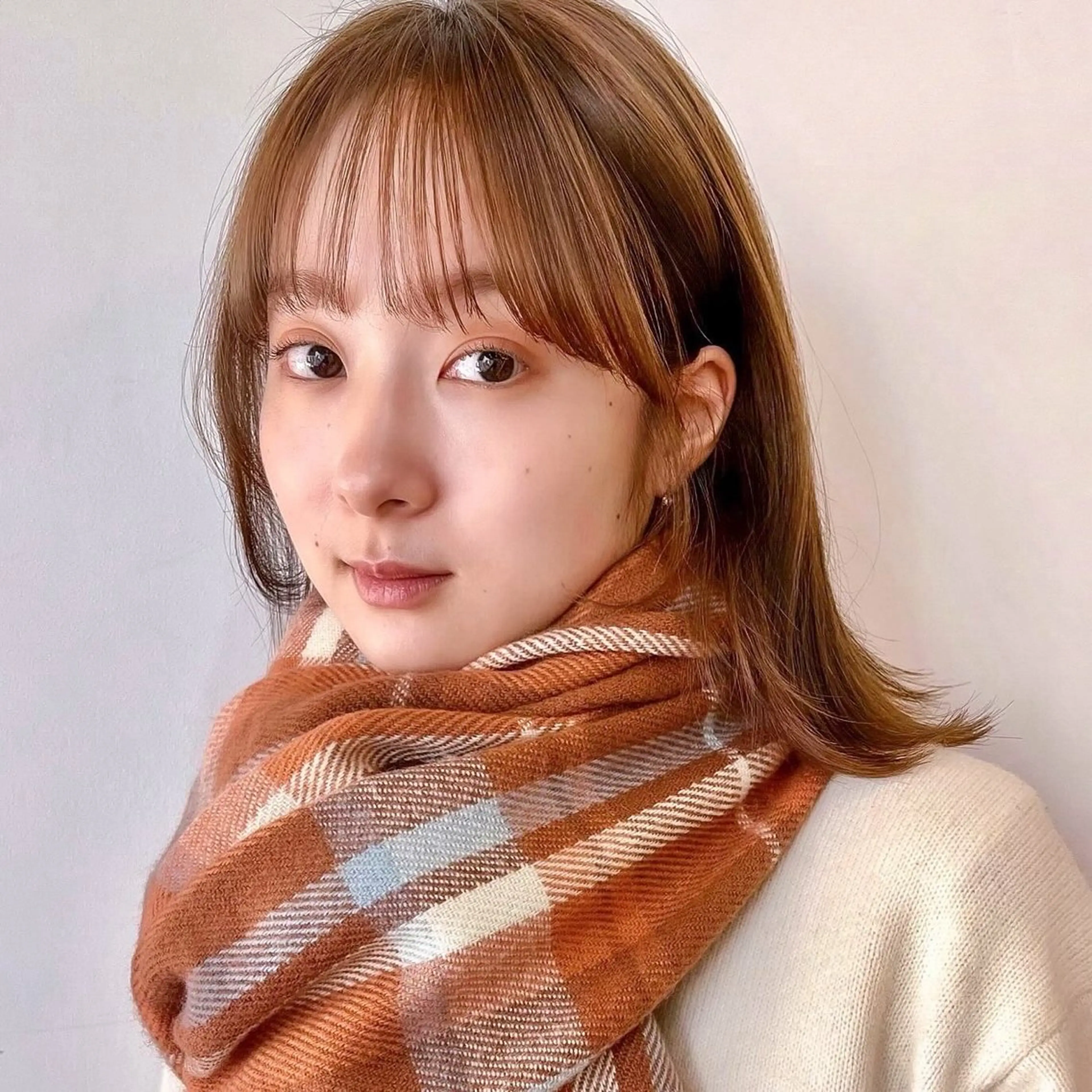 セミロング カラー カット トリートメント 🌱小顔ヘア/ボブ ミディアム/双葉🌱のヘアスタイル