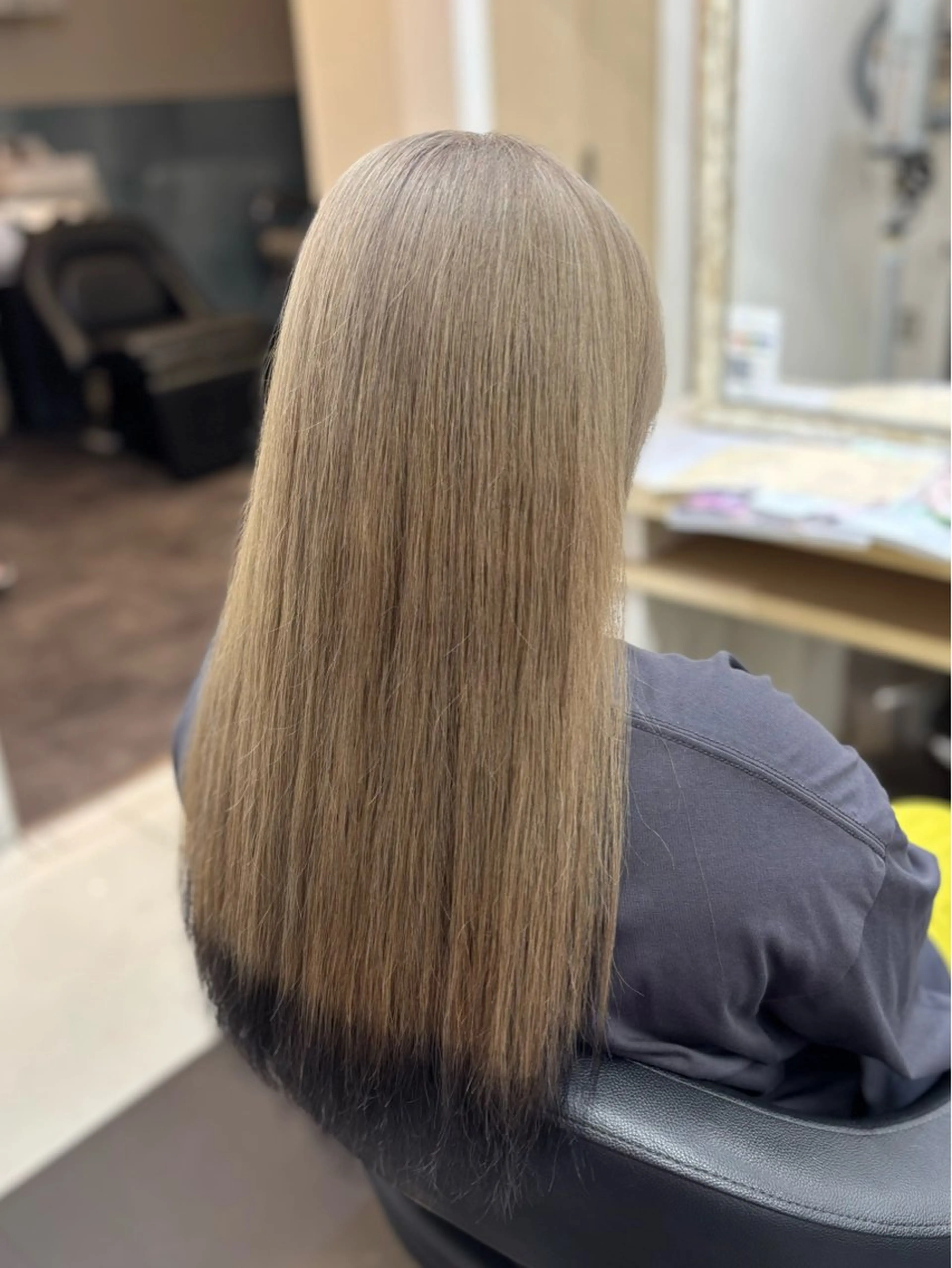 ブリーチWカラーリタッチ➕treatment🎀の写真