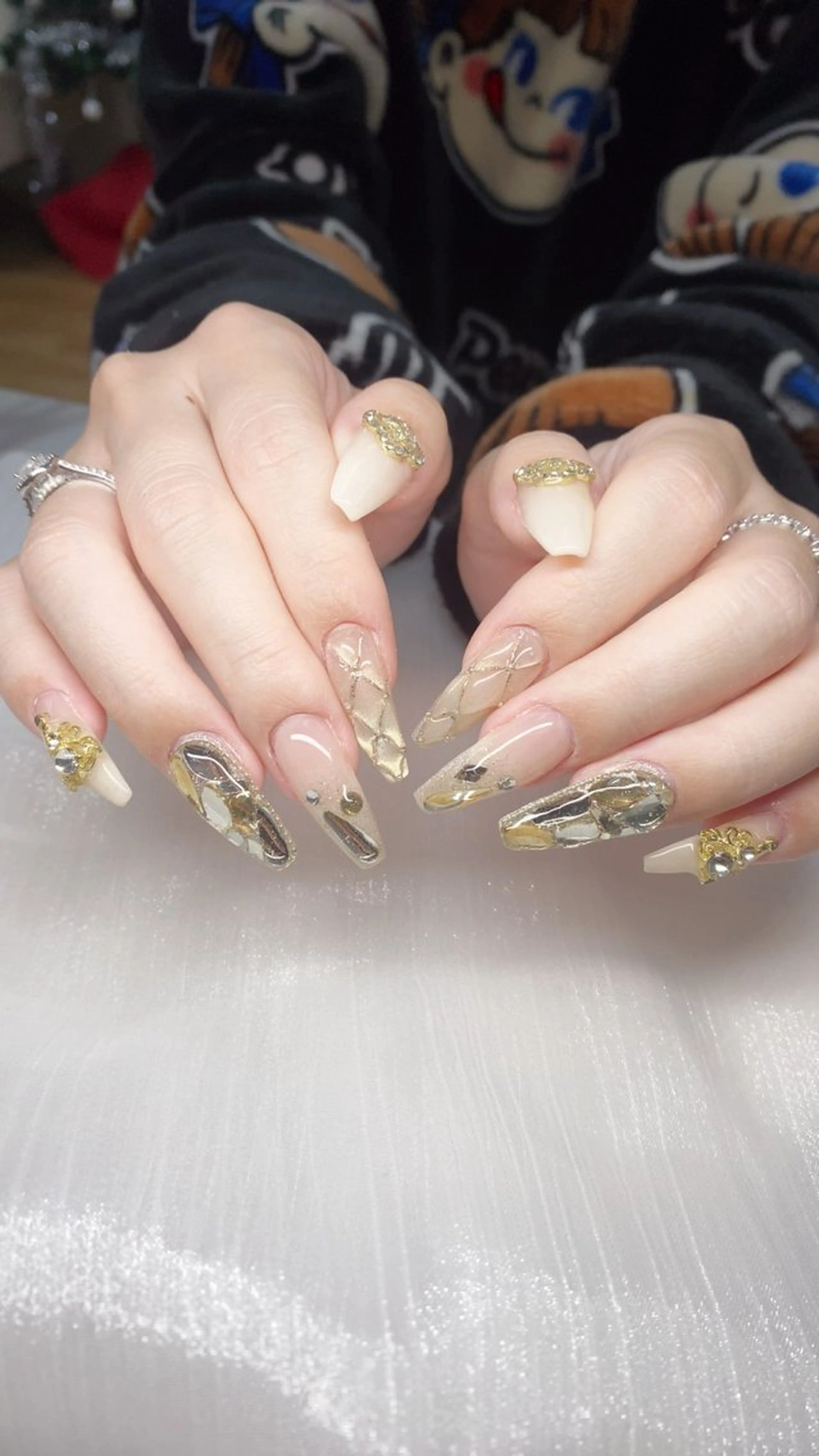 🌷大学キャンペーン🌷長さだし10本＋やり放題10(アート＋パーツ付け放題)🌷の写真