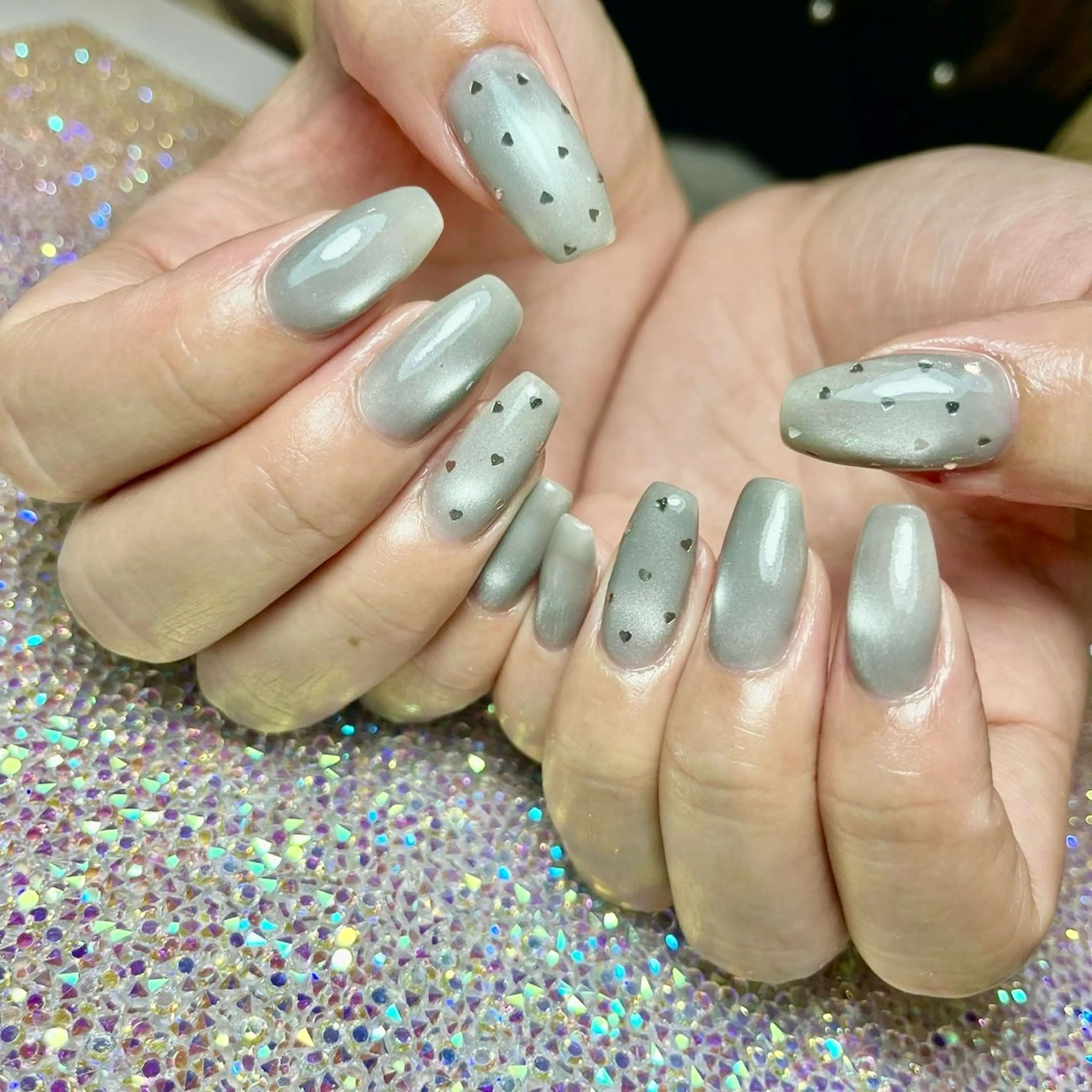 ネイル ハンドネイル Loverystal アイミのマツエク・マツパデザイン