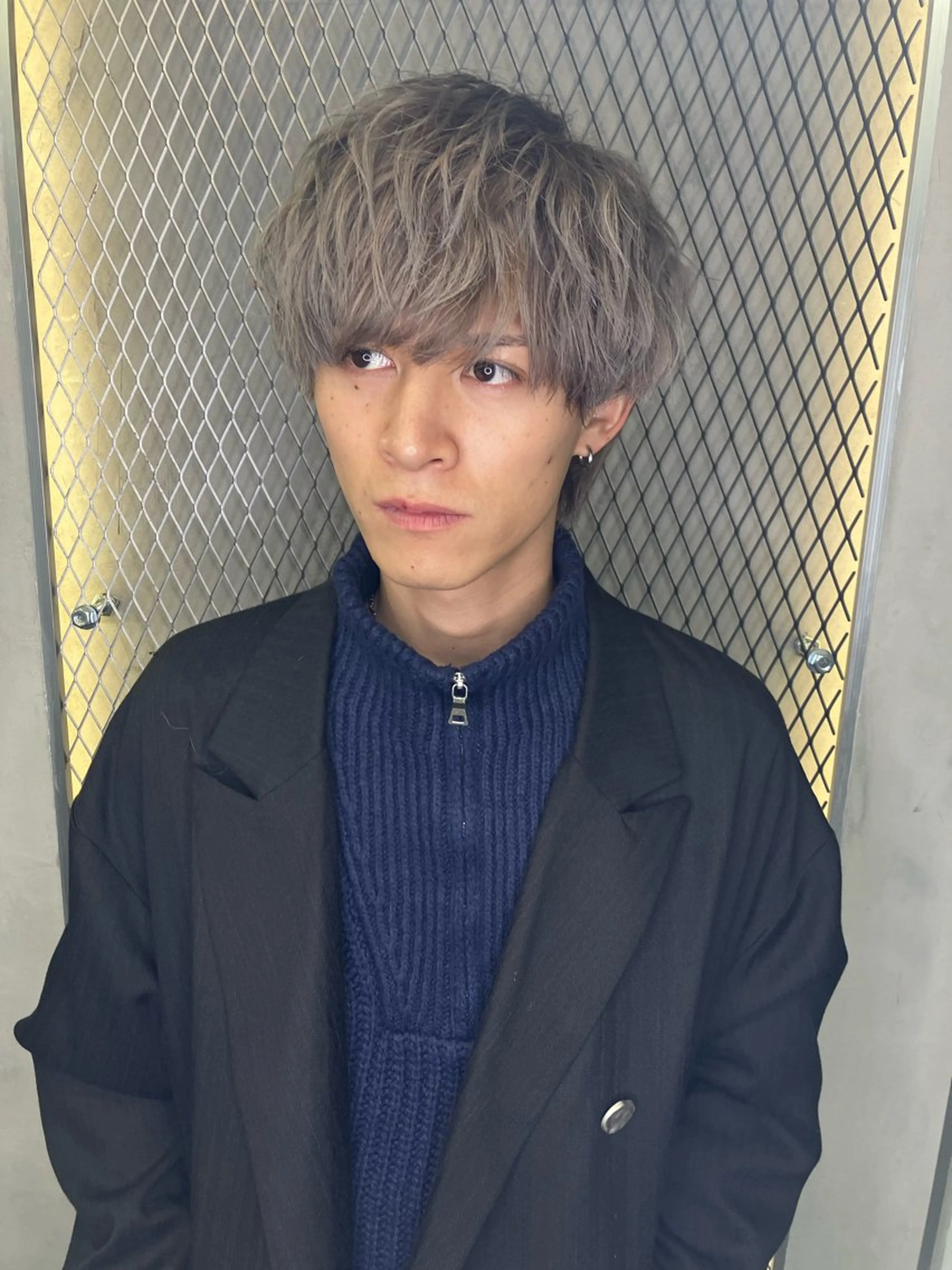 ショート カラー メンズ カット ヘアカラー 髪質改善/ 縮毛矯正町田佑人のヘアスタイル