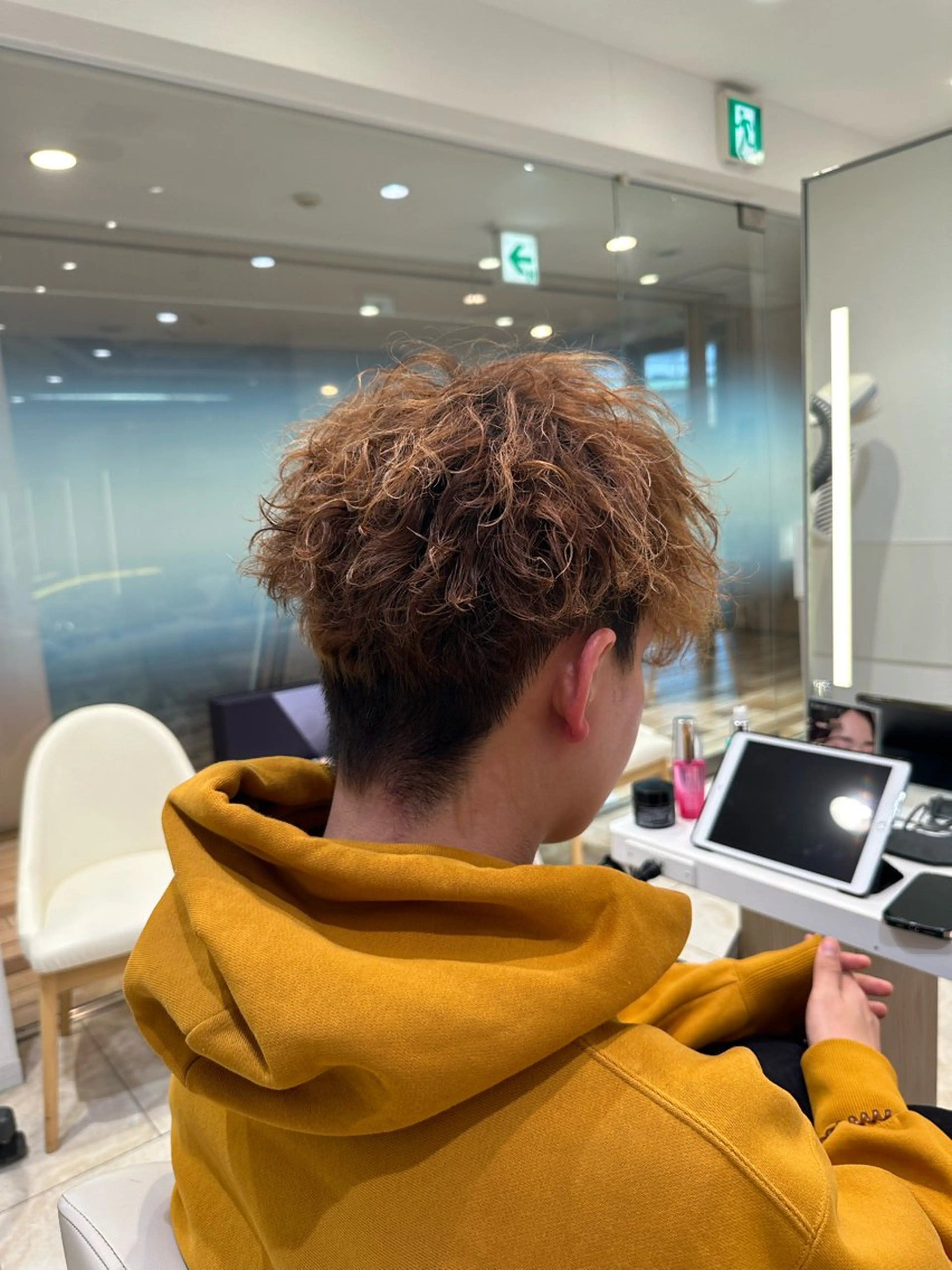 パーマ メンズ 波巻パーマ/毛流れ パーマ☘️りゅうせいのヘアスタイル