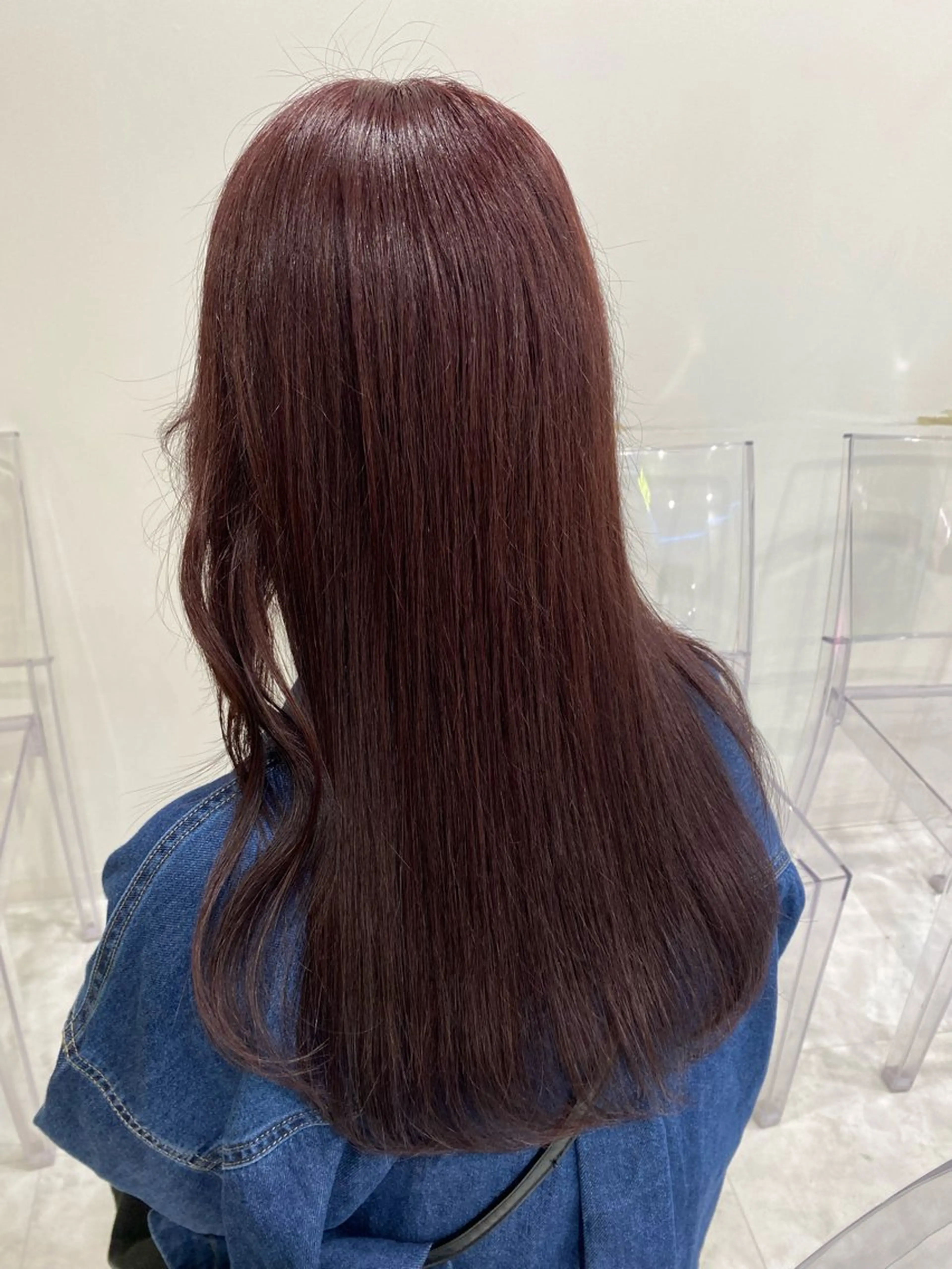 ロング ヘアカラー ガーリー♡女の子っぽ ヘア♡ピンクカラー♡のヘアスタイル