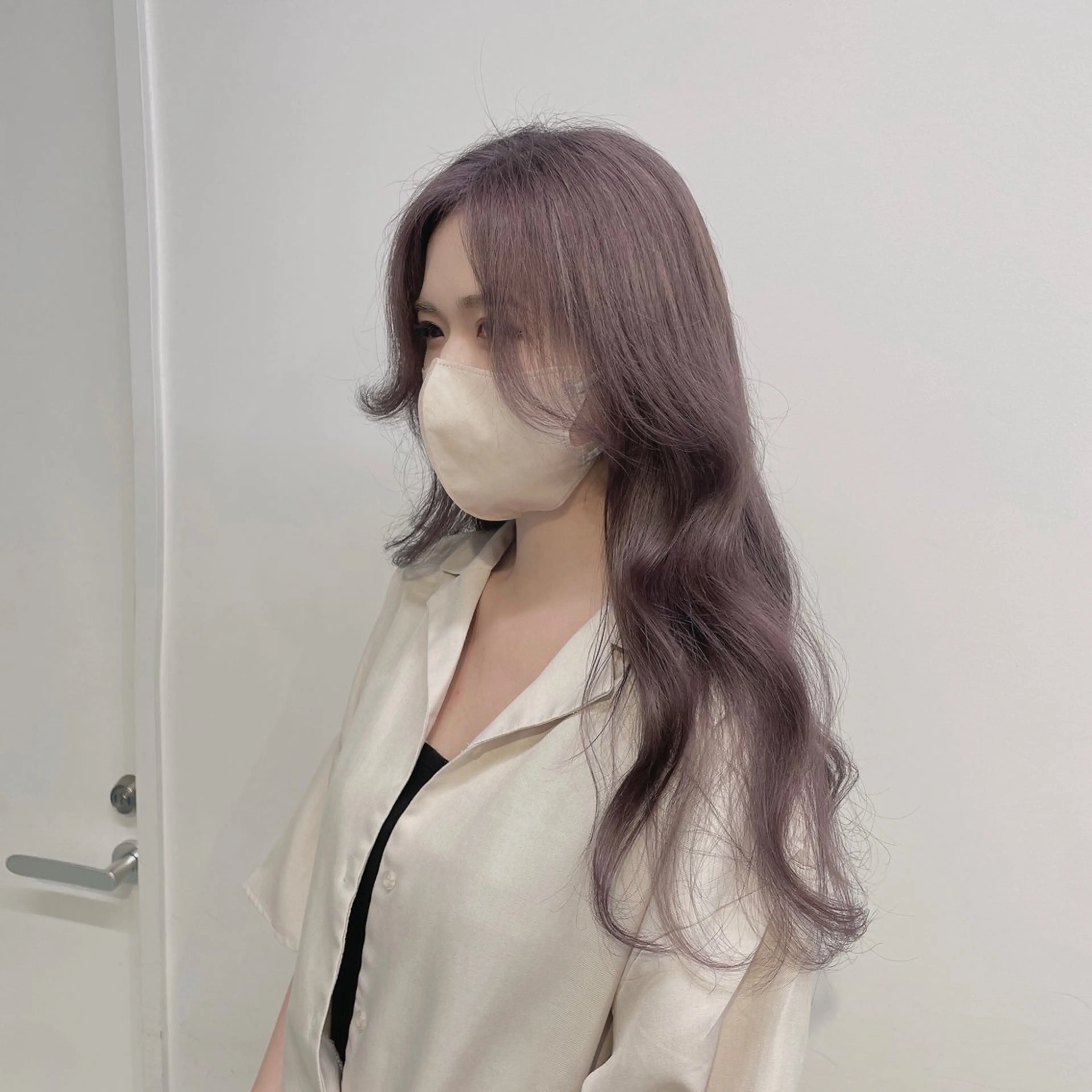 ミディアム カット ヘアカラー トリートメント サロウィン新宿三丁目East所属・💕冬モテ×上品色気 モテヘア💕山田航介のヘアスタイル