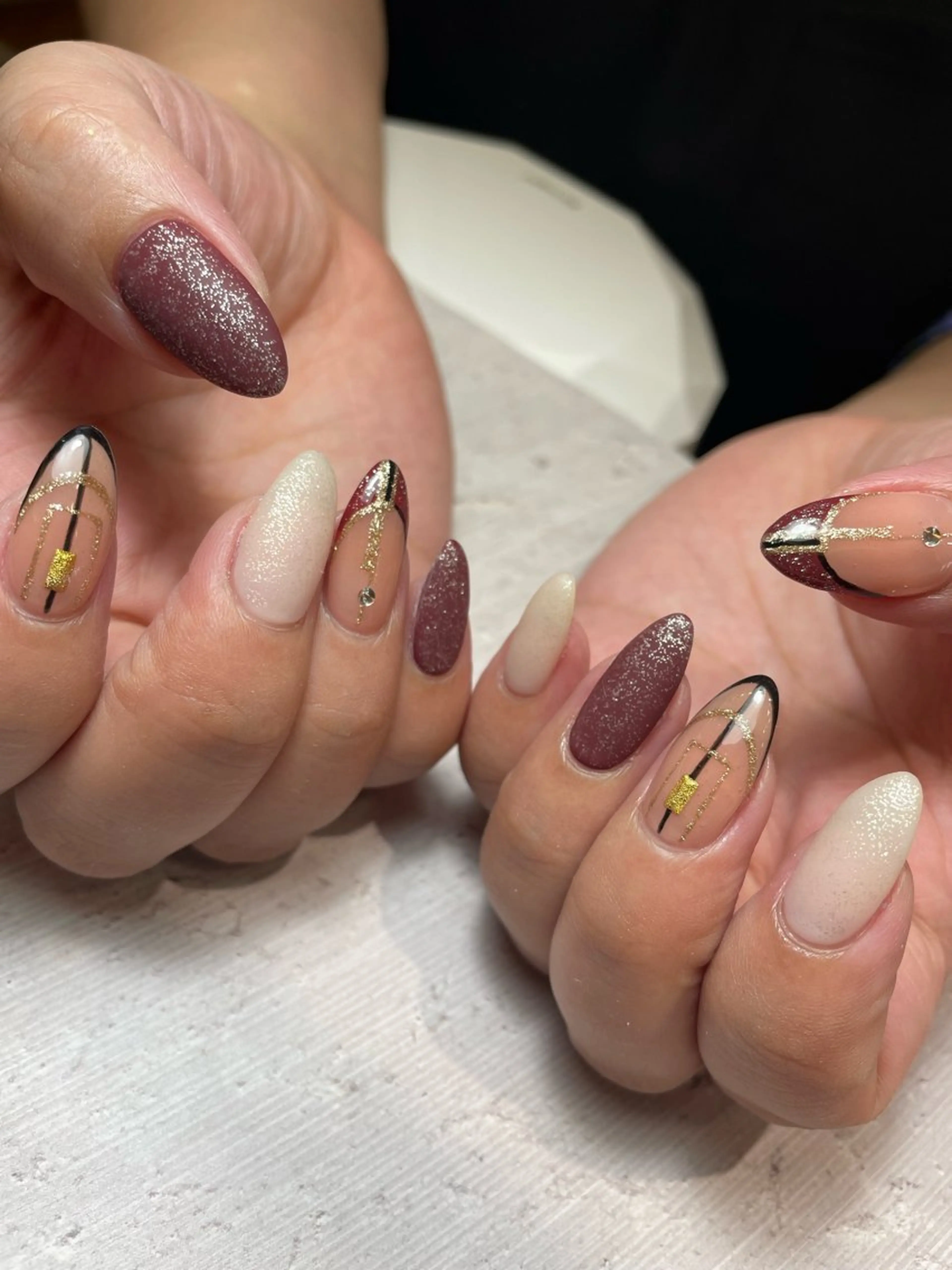 ネイル ハンドネイル nail&eyelash mate所属・京都/東向日/桂 ayumiのネイルデザイン