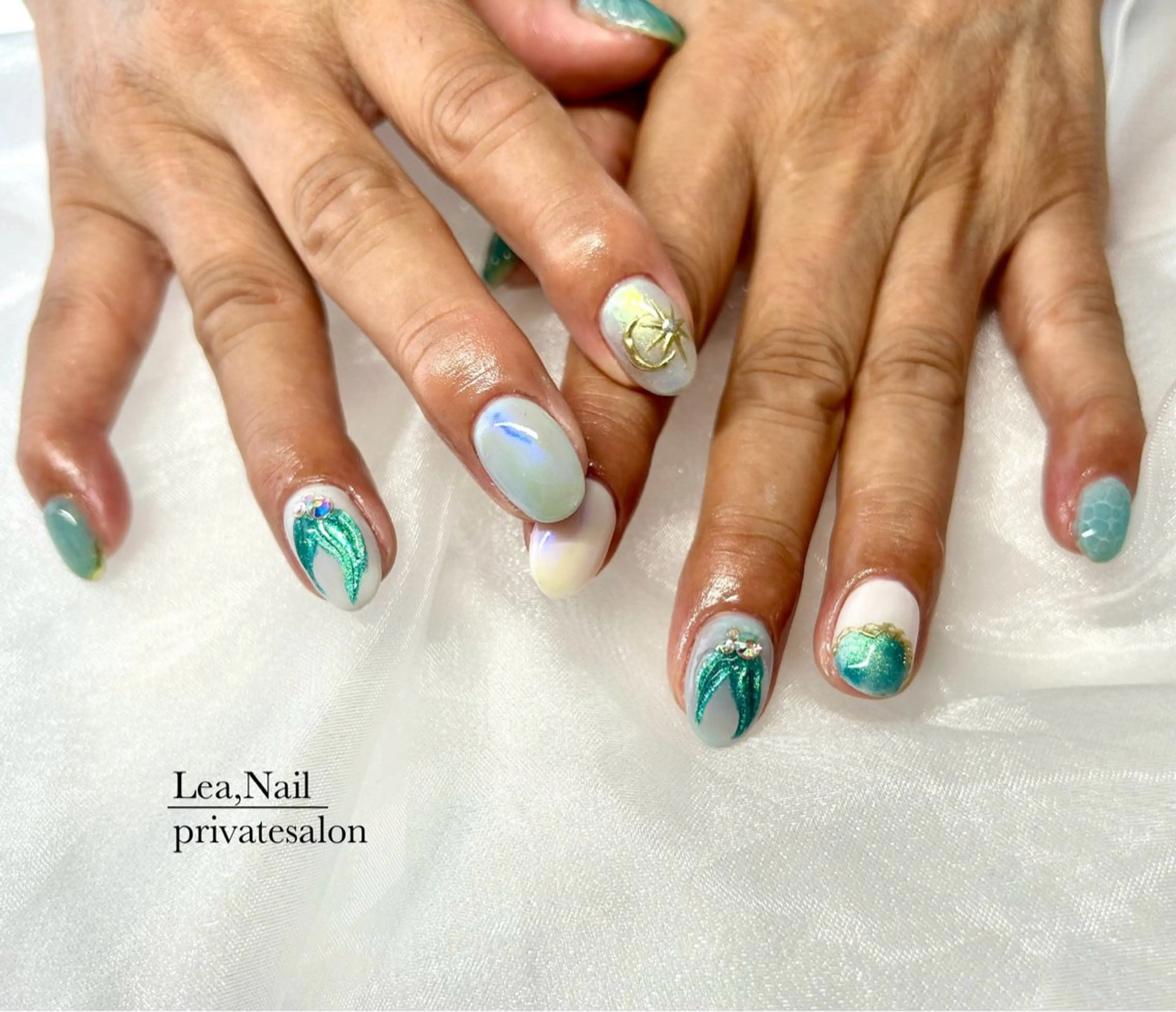 ネイル ハンドネイル Lea,Nail所属・松橋 愛のネイルデザイン