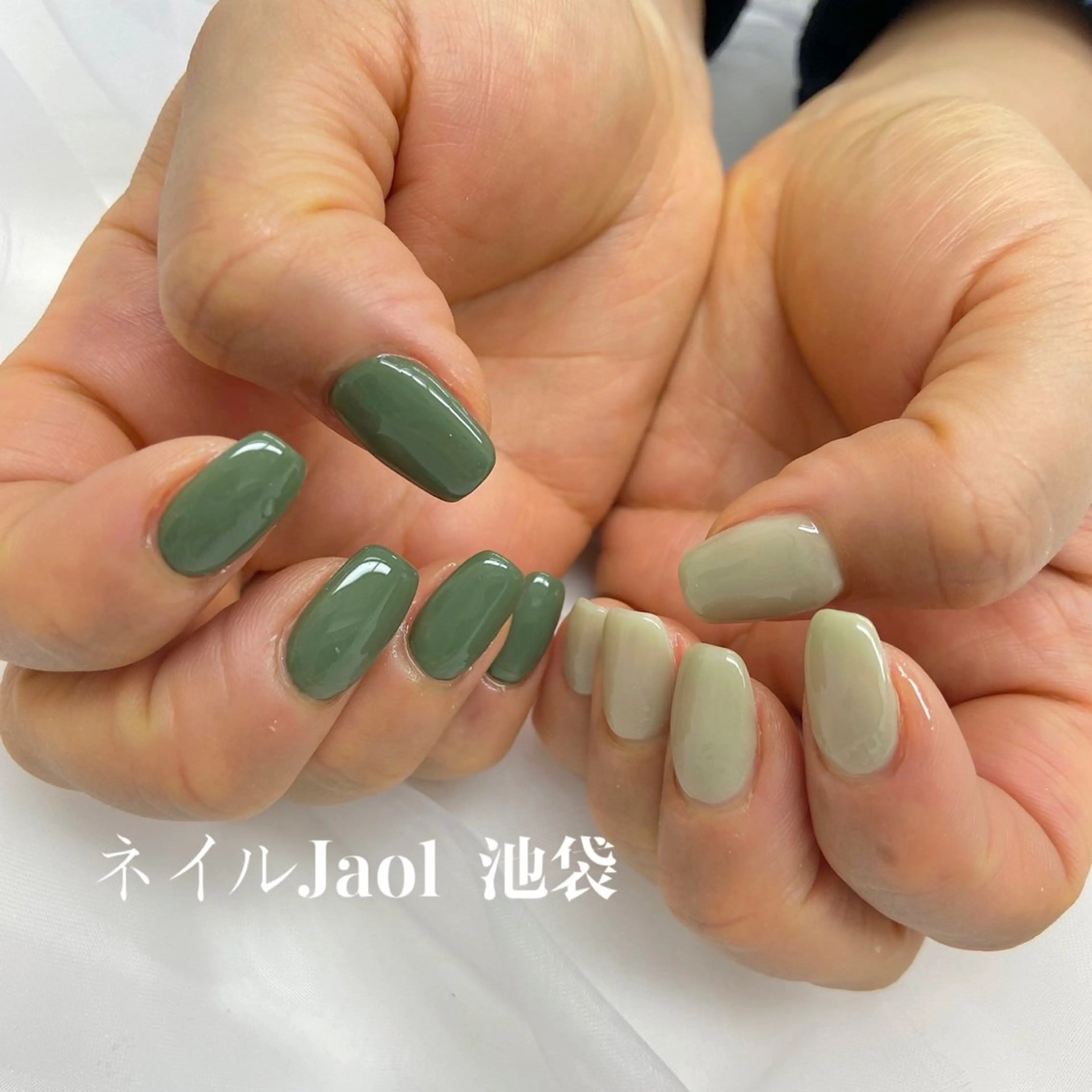 ミディアム ハンドネイル nail jaol池袋店所属・ネイルJaol 池袋のネイルデザイン