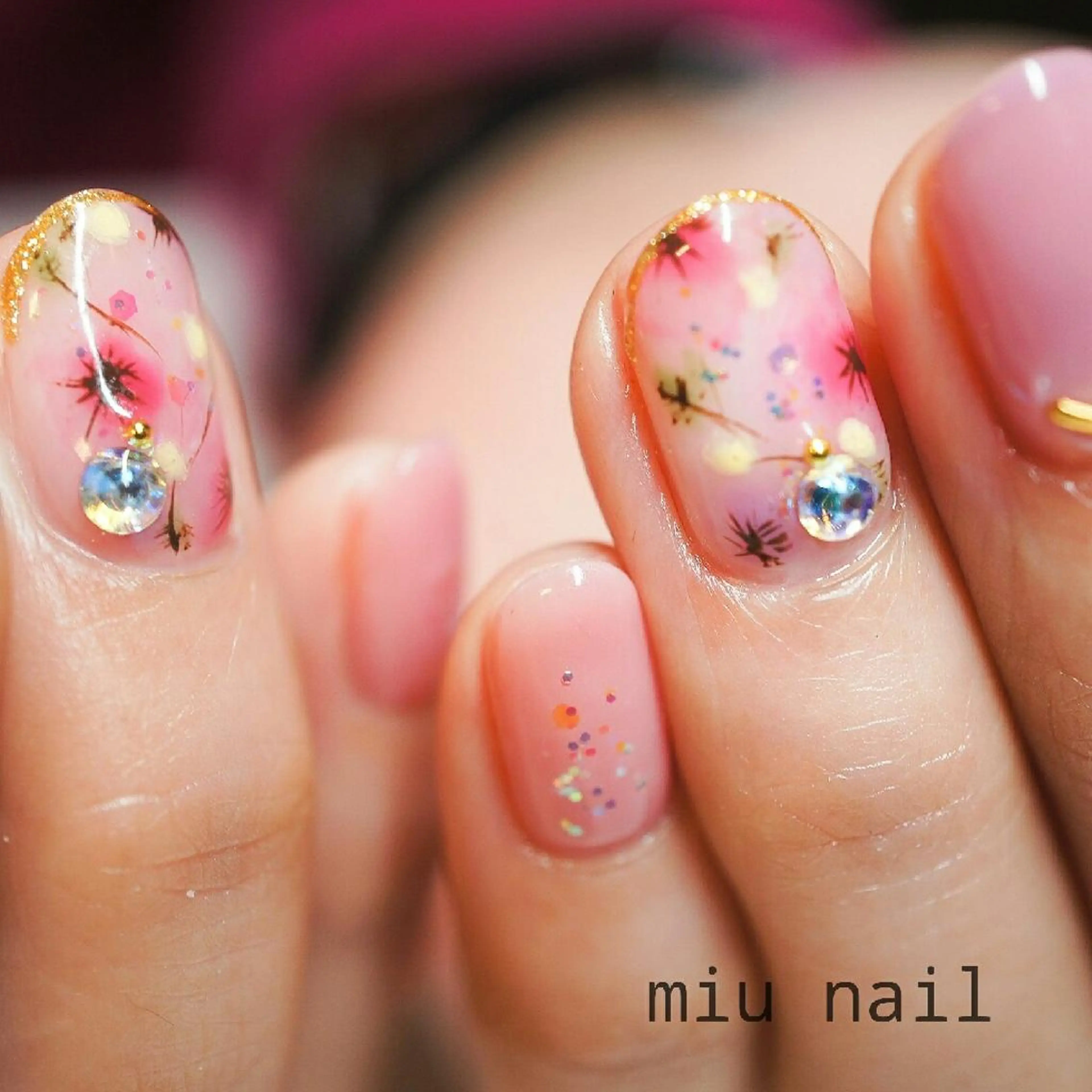 ネイル アートネイル MIU  Nail所属・MIU  nailのネイルデザイン