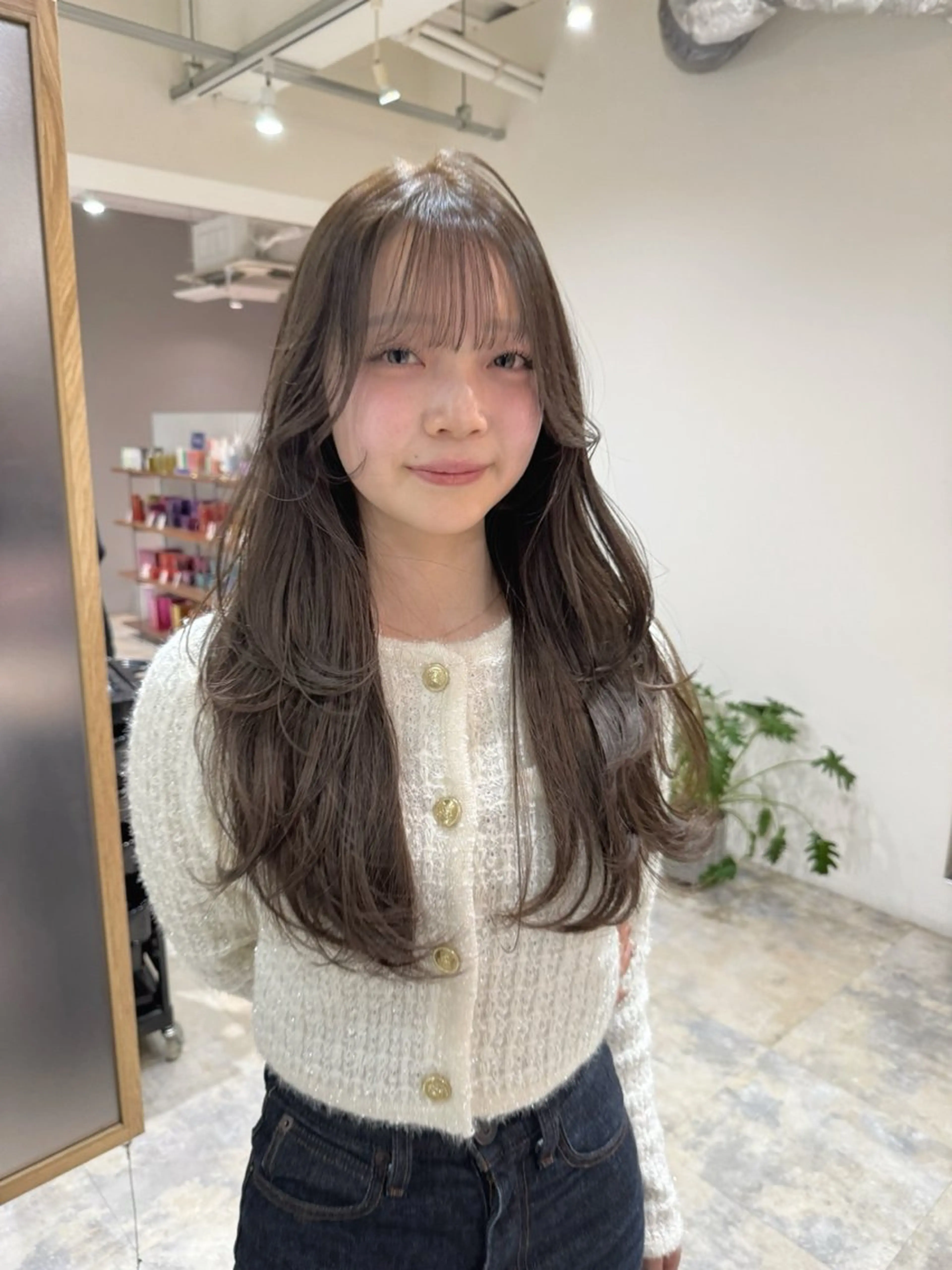 ロング AHNKISM所属・トレンド🌷 ボブ　パーマ🩰のヘアスタイル