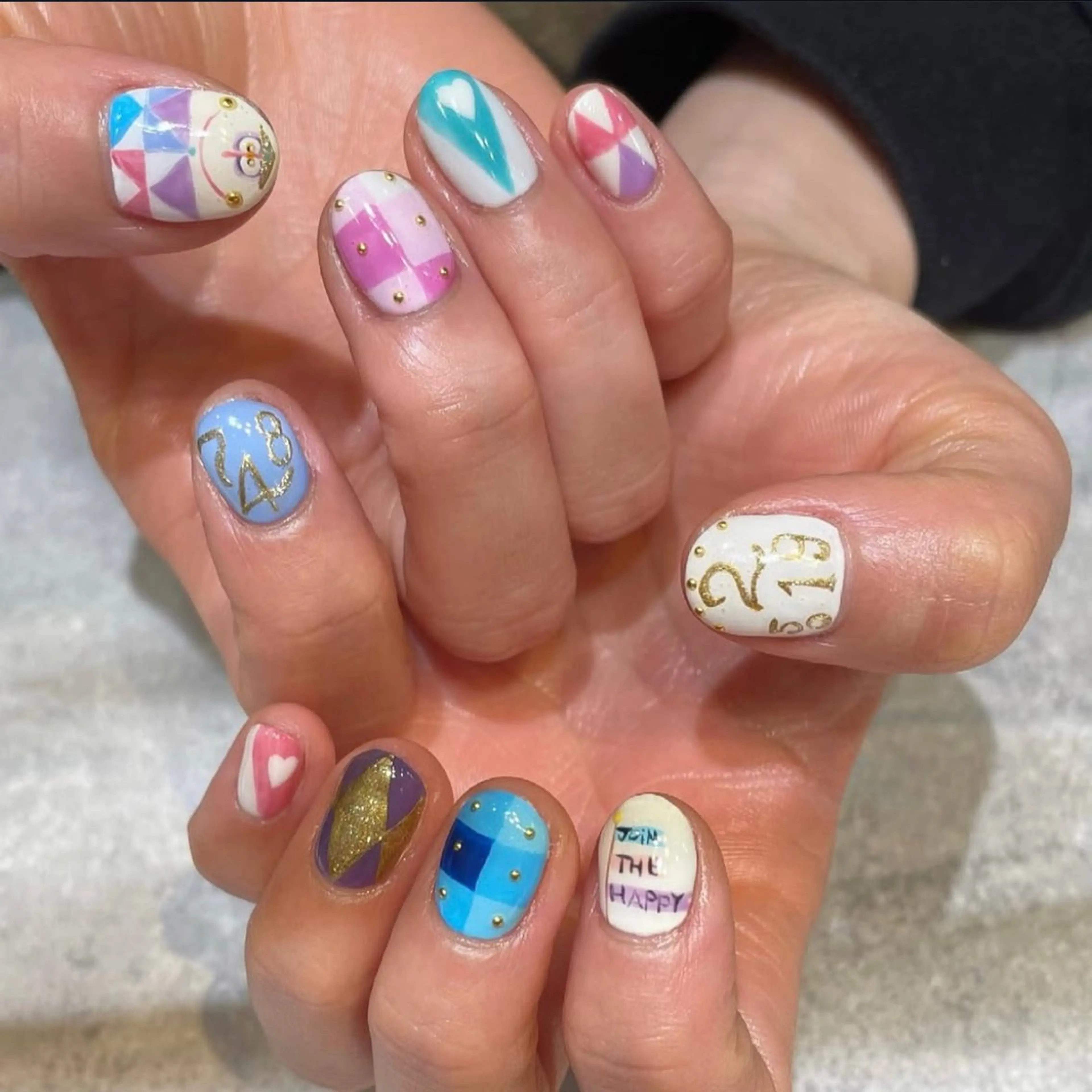 ネイル アートネイル Nail salon K　momoのネイルデザイン