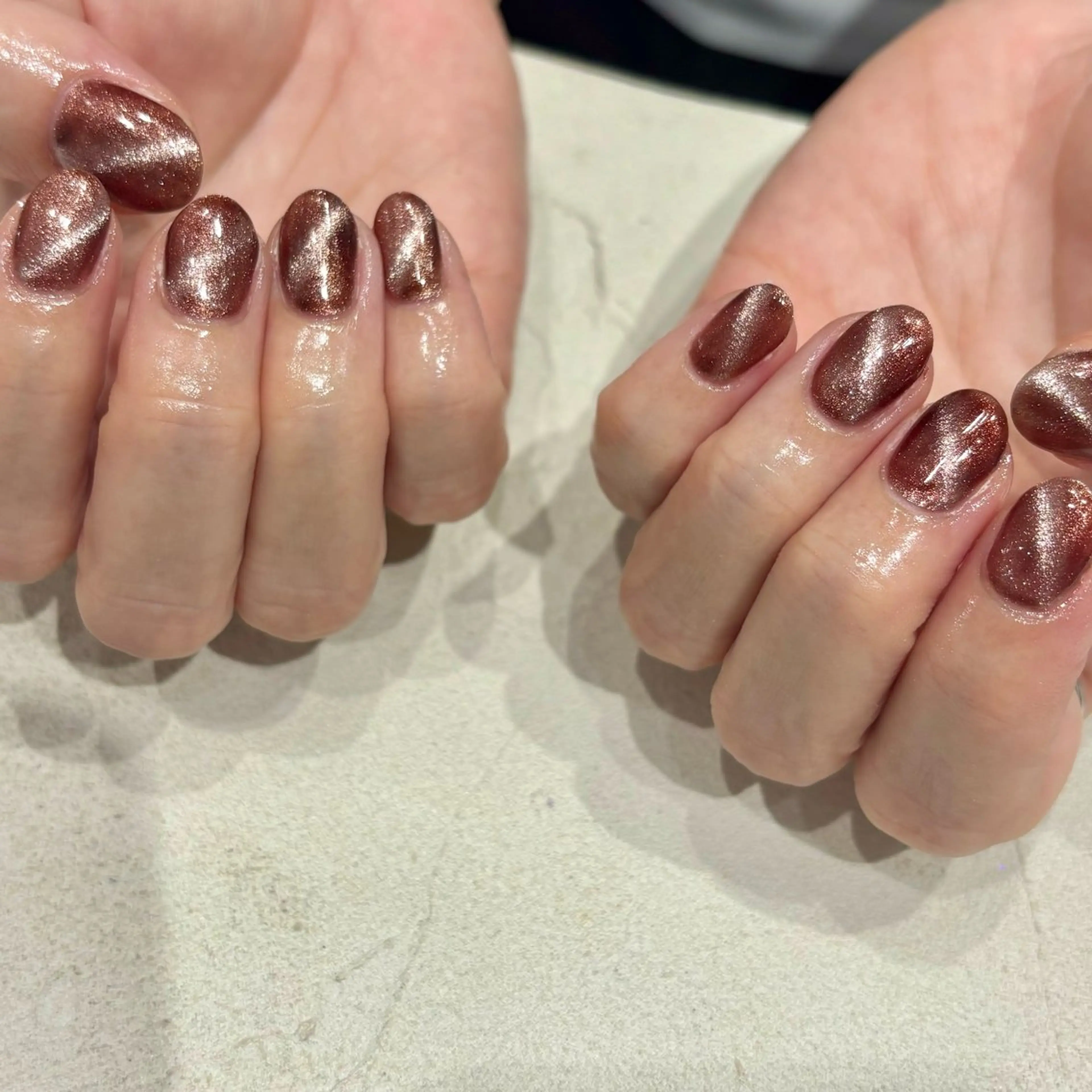 ネイル マグネットネイル ハンドネイル Bianca SHIRANEのネイルデザイン