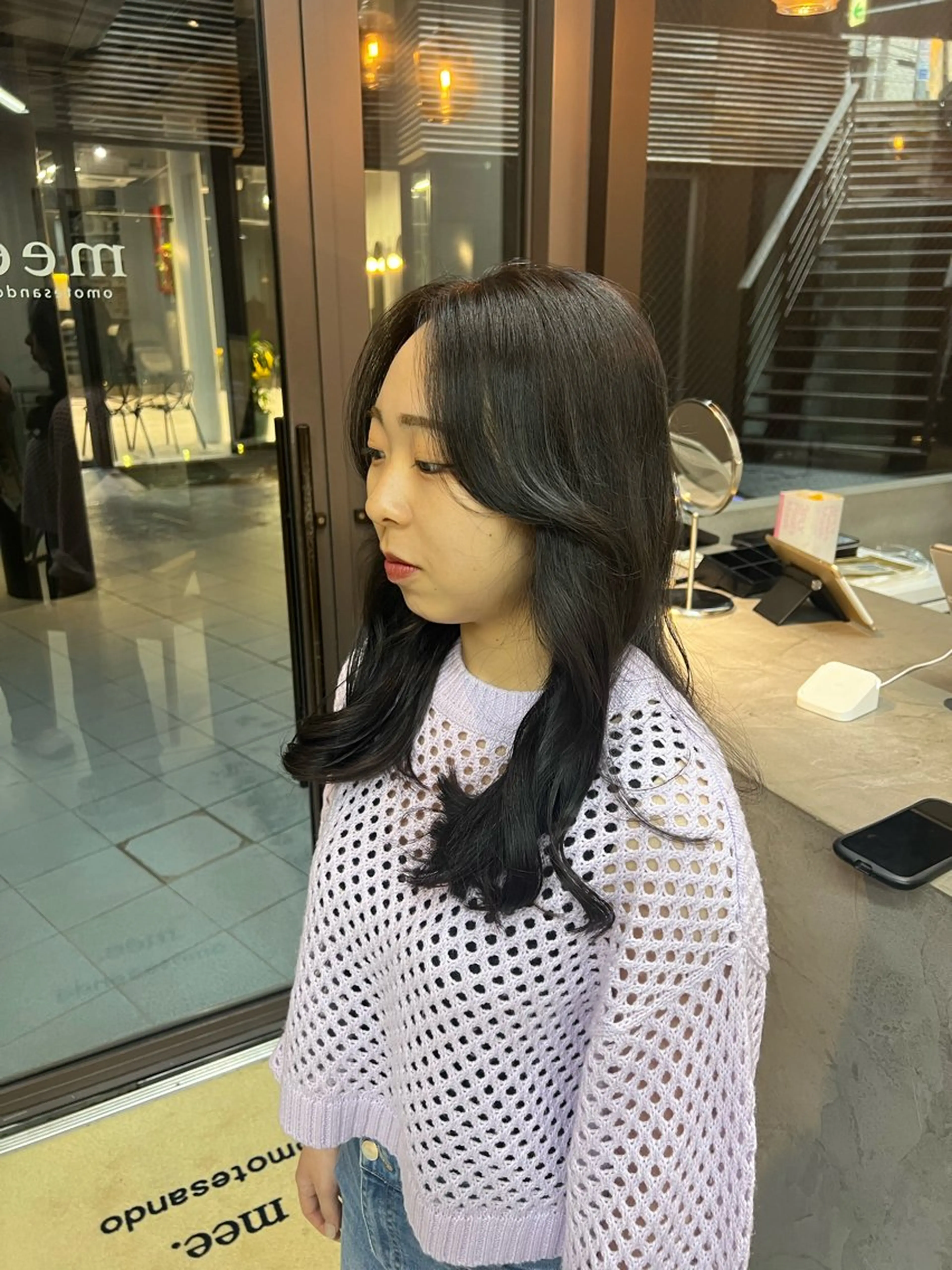 ロング 韓国風ヘア mee.所属・透明感カラー /あづき⭐️のヘアスタイル