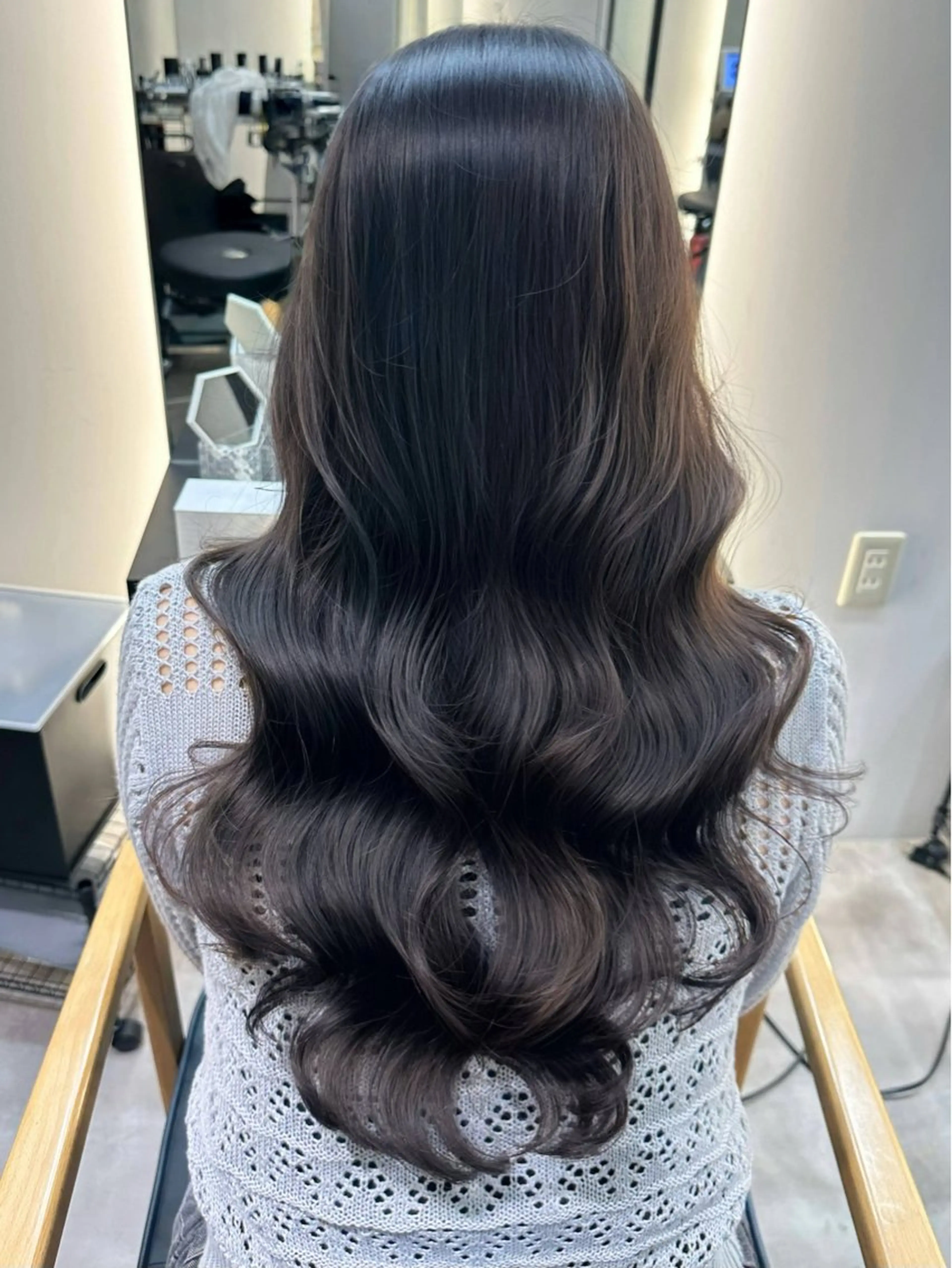 【当日予約◎】カット+コテ巻き風デジタルパーマの写真