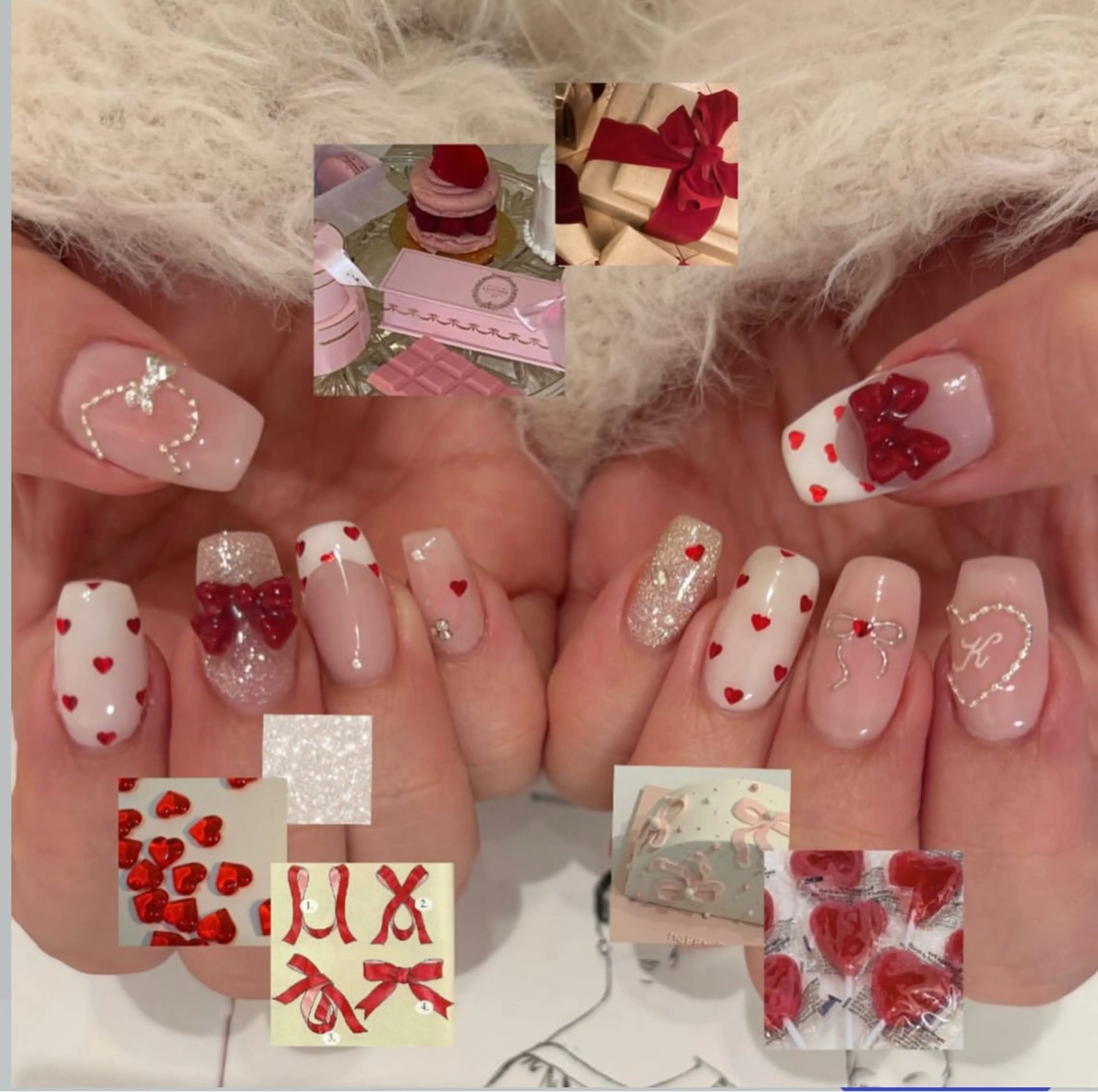 【オフなし】やり放題！☆持ち込み画像ネイルの写真