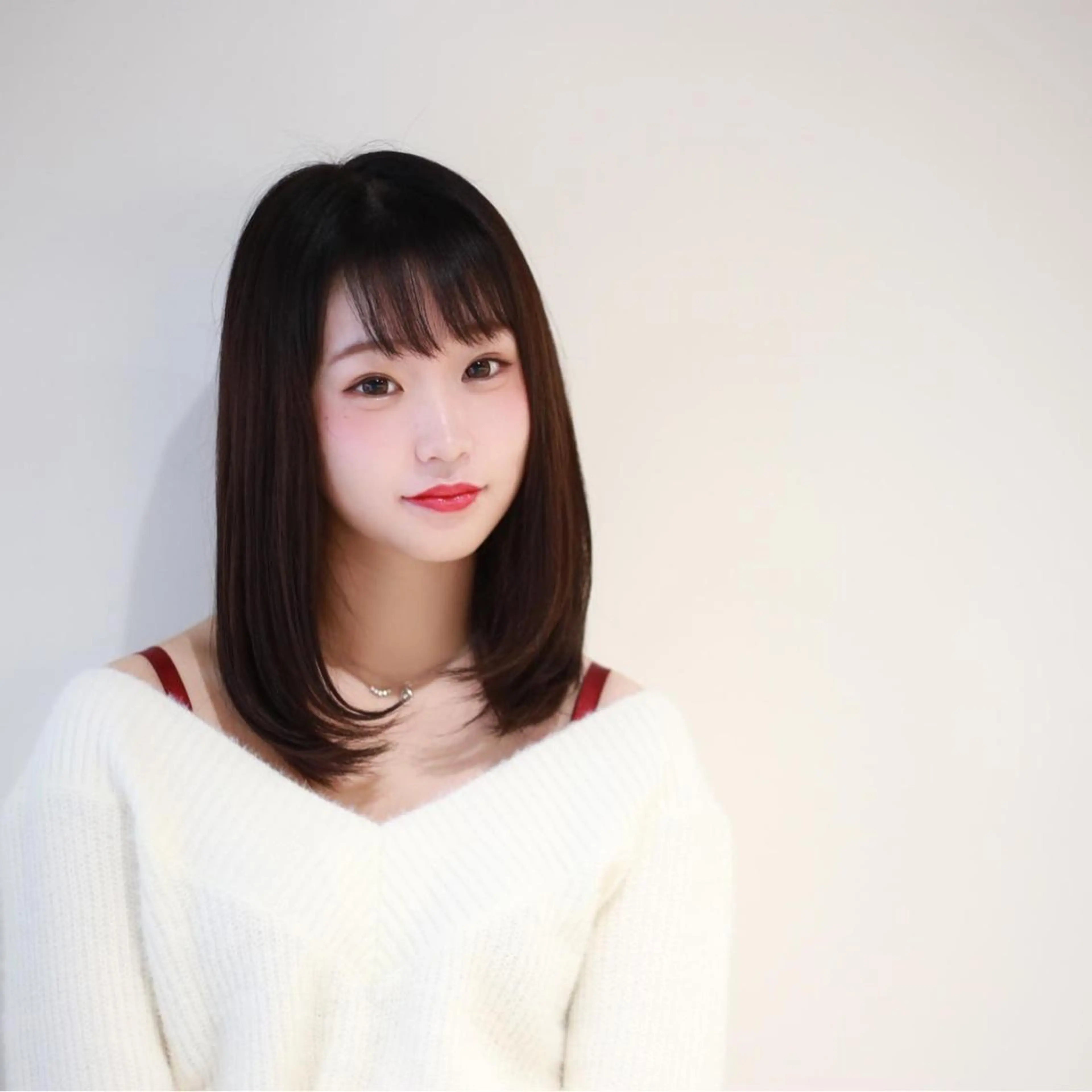 ミディアム カラー カット ヘアカラー なりたいが叶う ながしまじゅんきのヘアスタイル