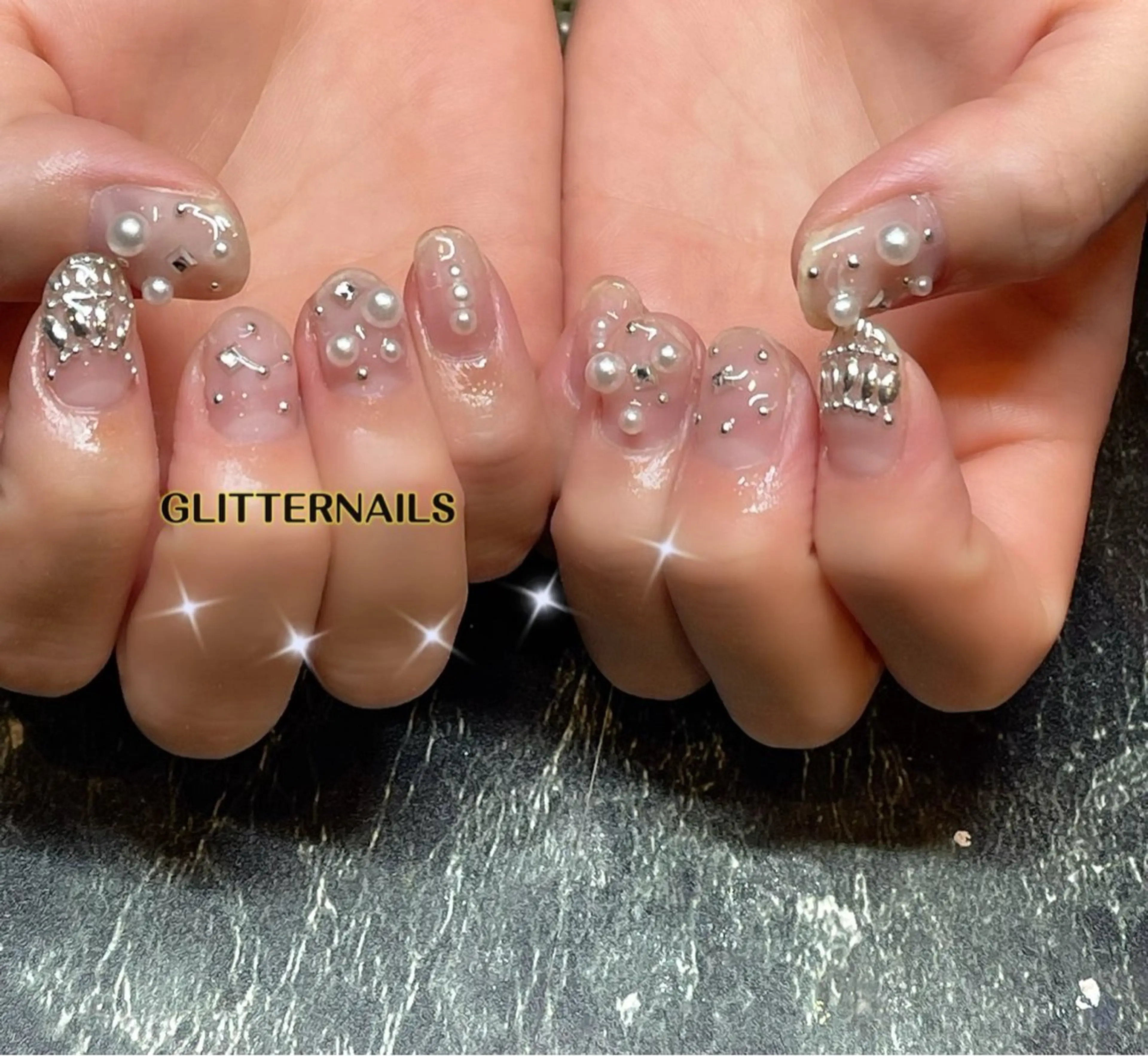 ネイル ハンドネイル GLITTER NAILS所属・glitter na ils AYAのネイルデザイン