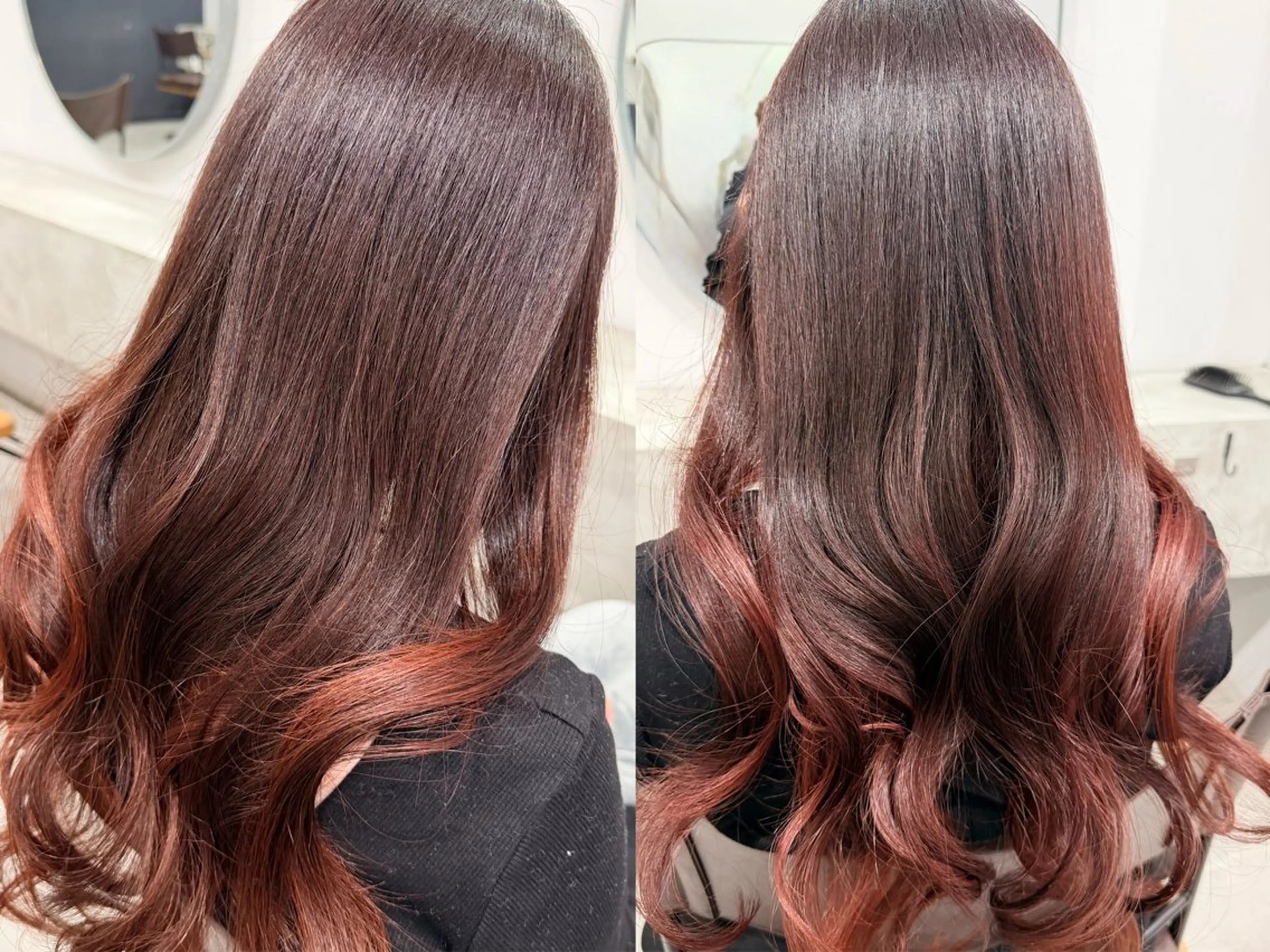 ロング カラー 徳丸 瞭のヘアスタイル