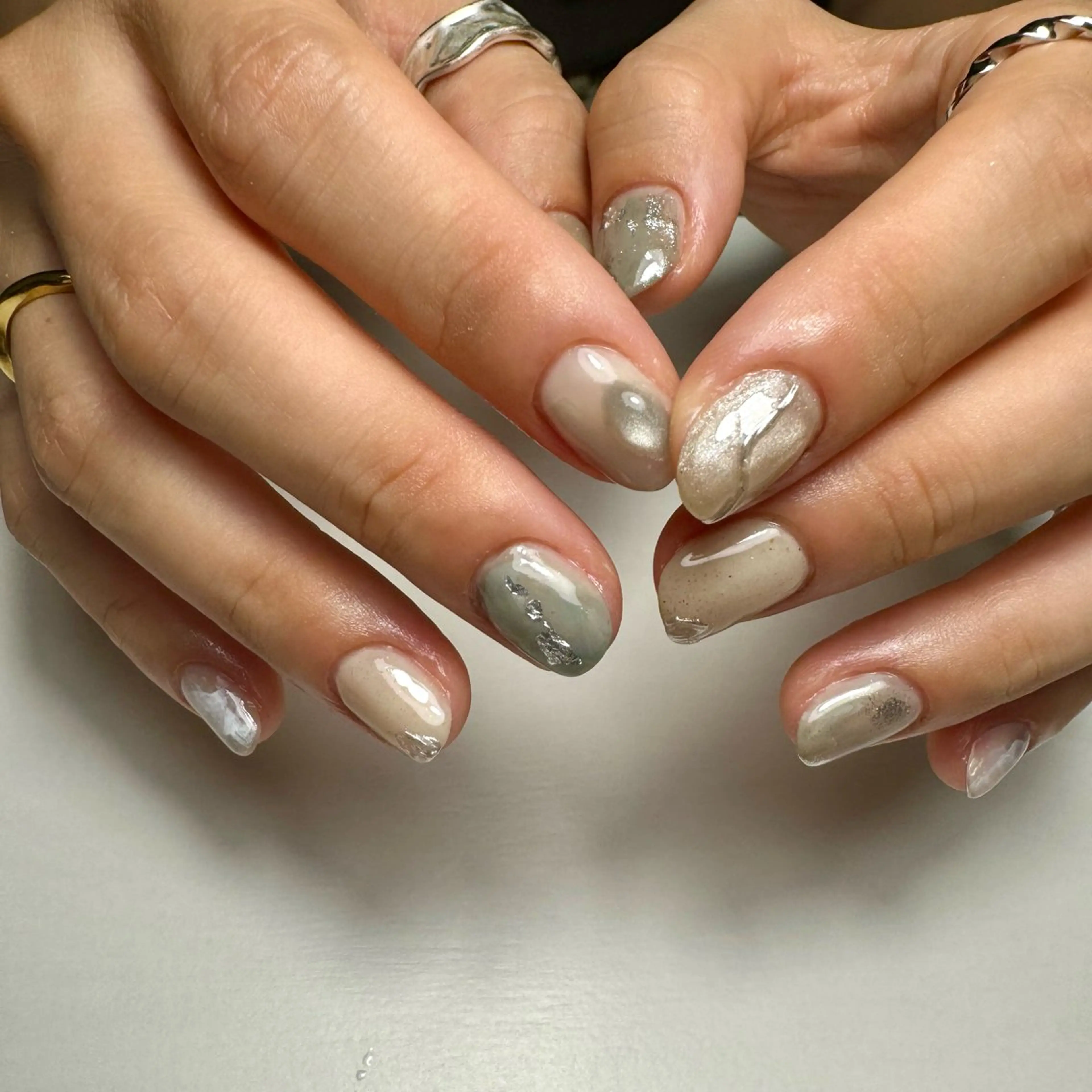 ネイル ハンドネイル nail salon huitのネイルデザイン