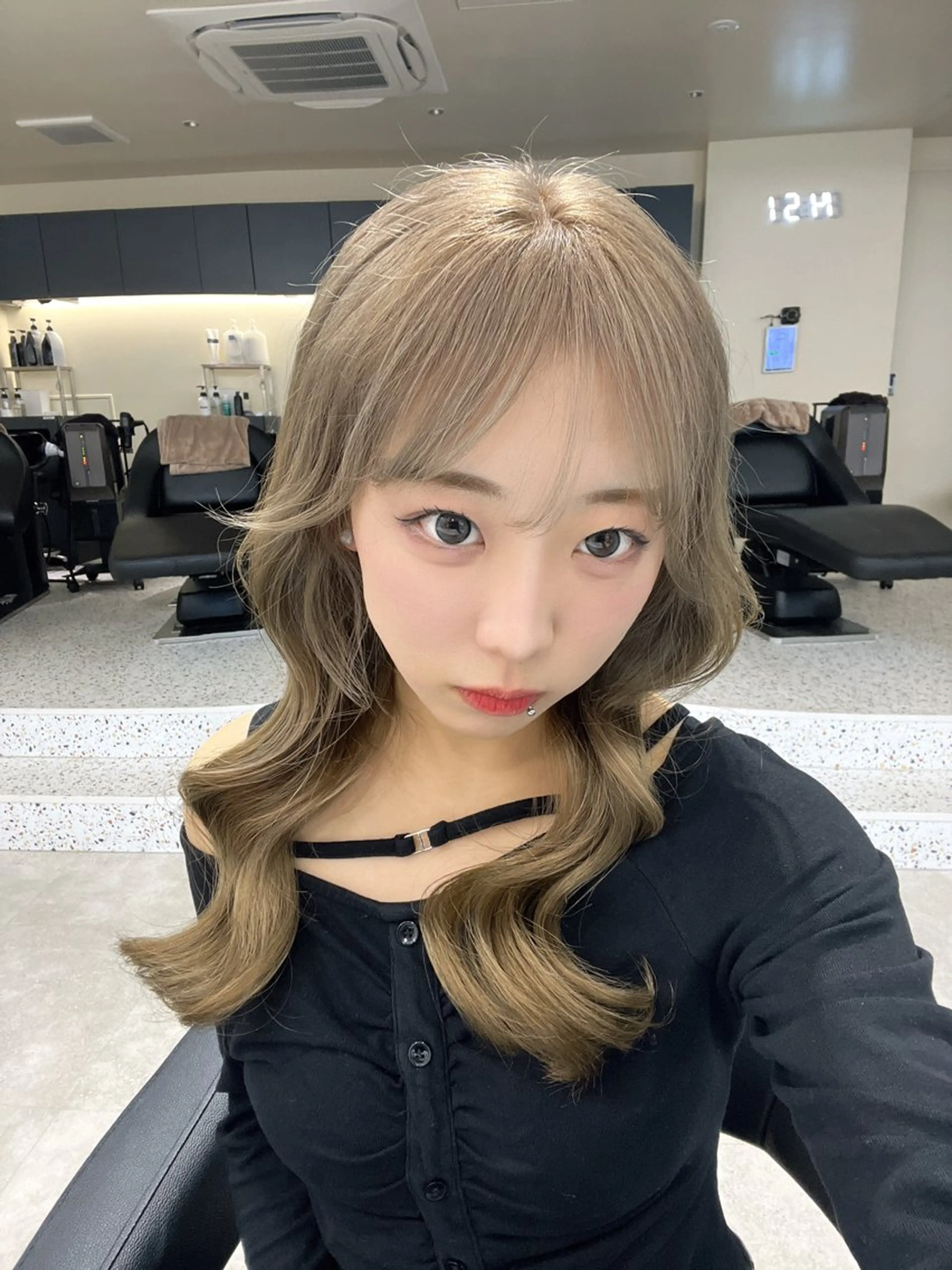 カラー Wカラー/暖色/べ ージュりく©︎🐝のヘアスタイル