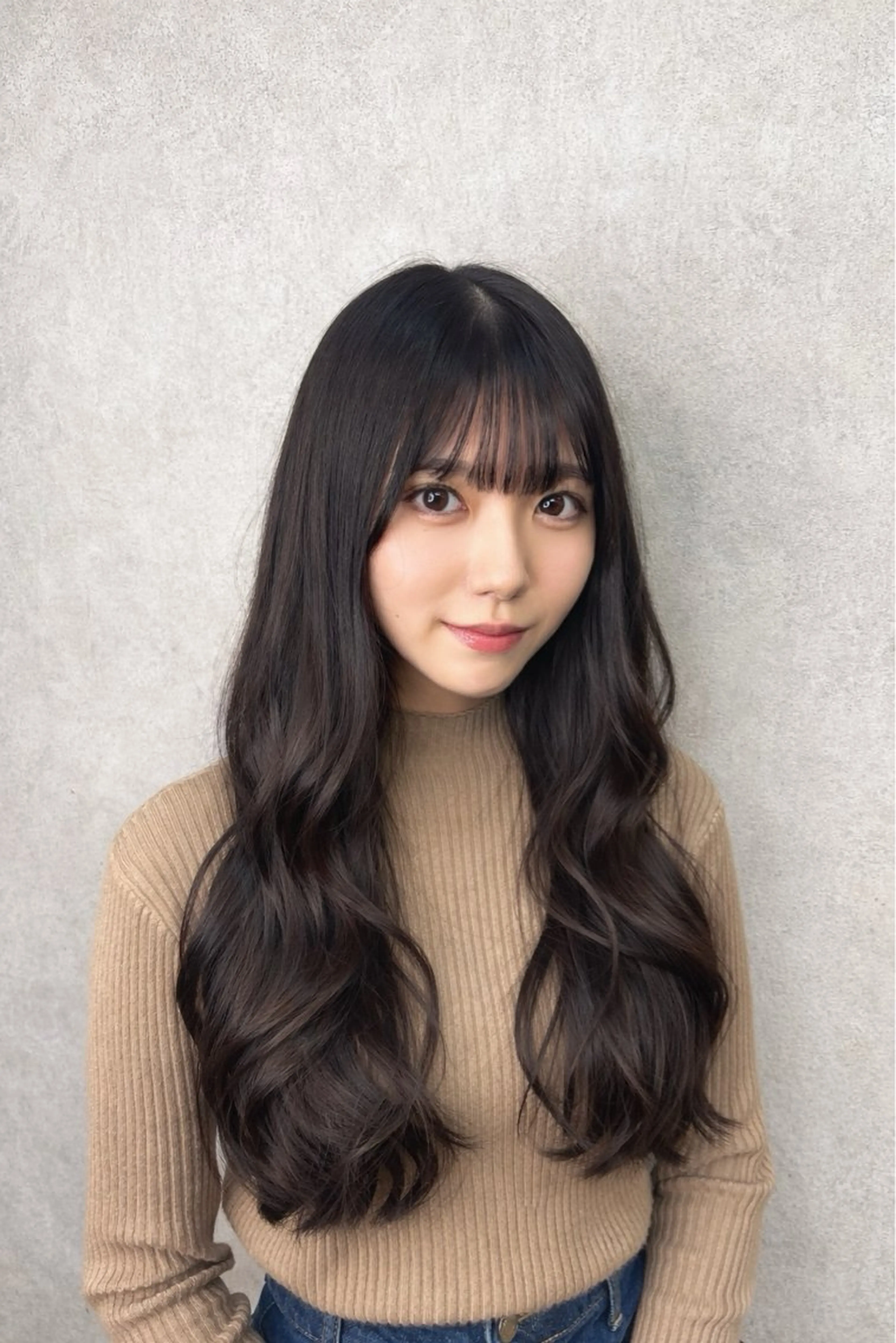 セミロング 髪質改善 韓国風ヘア トリートメント ワンホンヘア トリートメント ar clip所属・表参道/透明感カラー /髪質改善/駿太のヘアスタイル