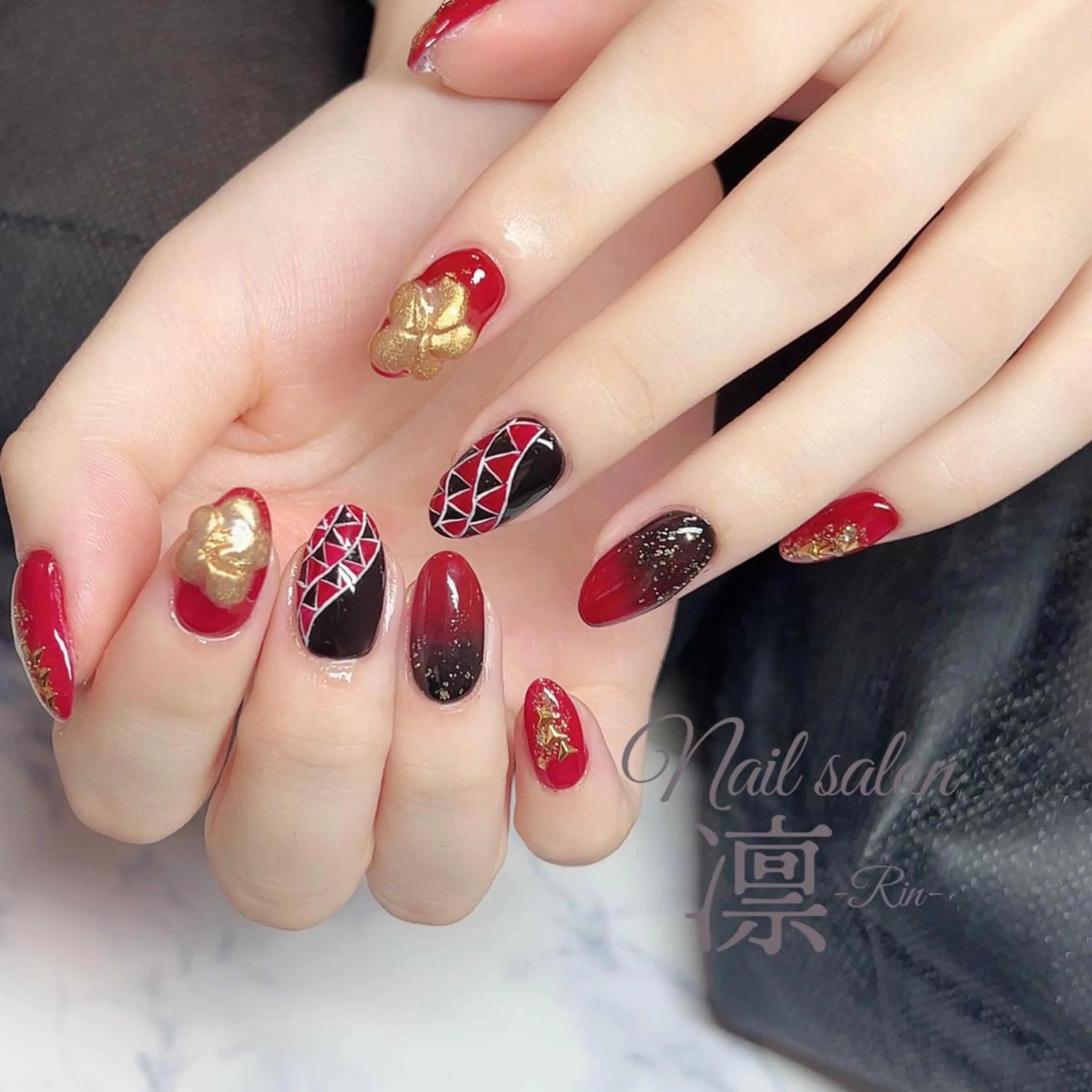 ネイル ジェルネイル private salon凛のネイルデザイン