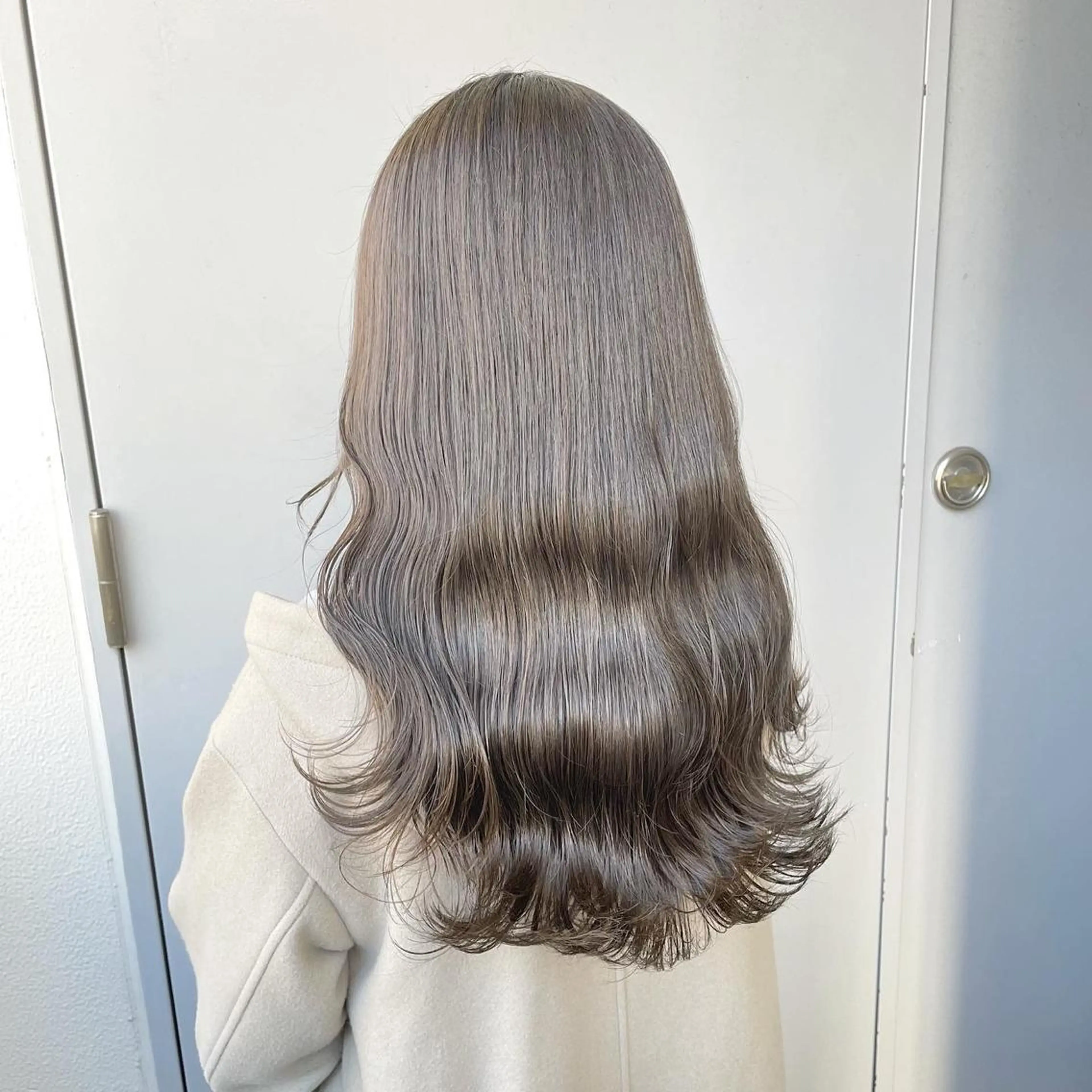 ロング カラー ヘアカラー トリートメント ヘアセット 赤み消しカラー 🍀JUNKIのヘアスタイル