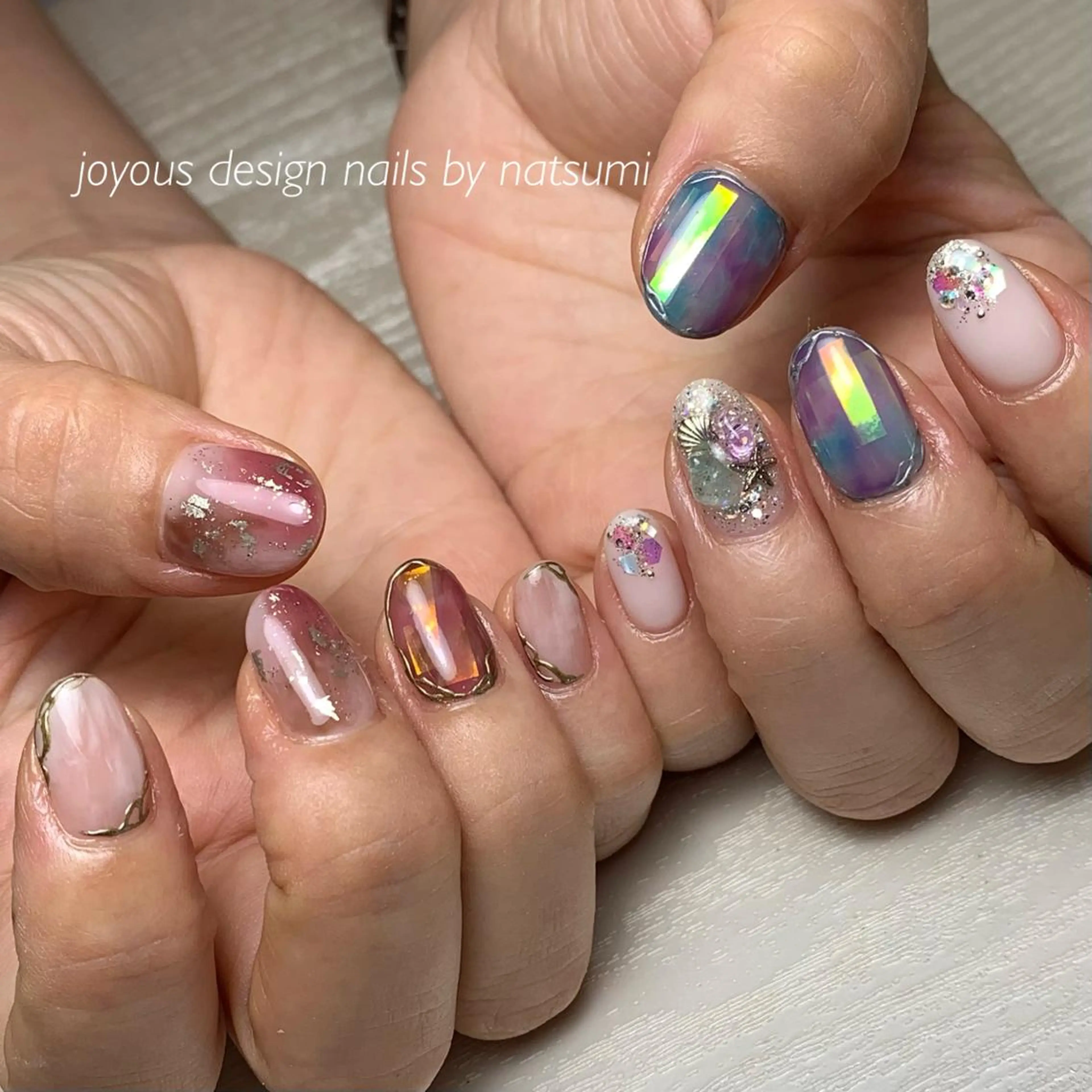 ネイル ハンドネイル jdn natsumiのネイルデザイン