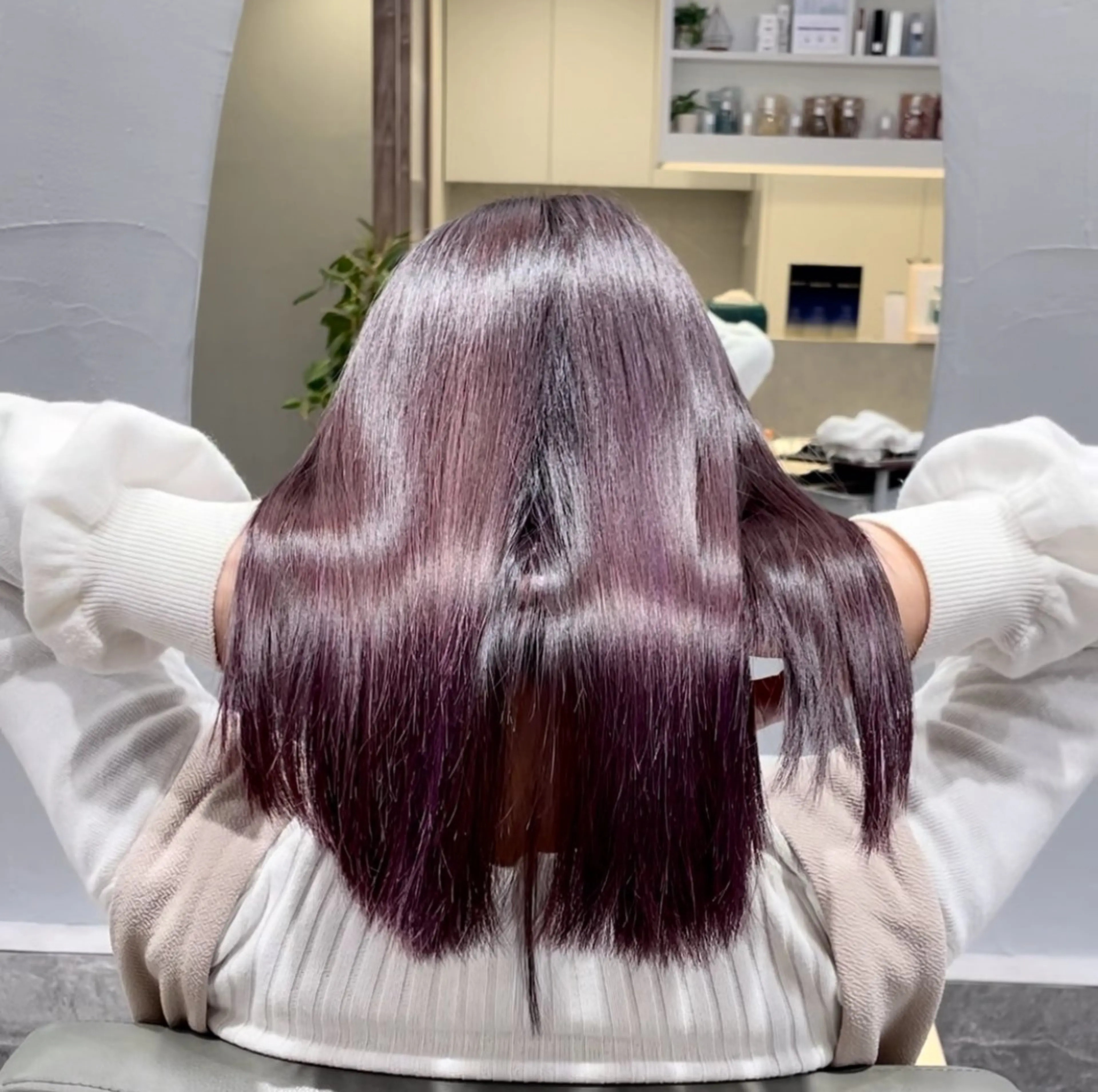 髪質改善ストレート＋カット🪡の写真