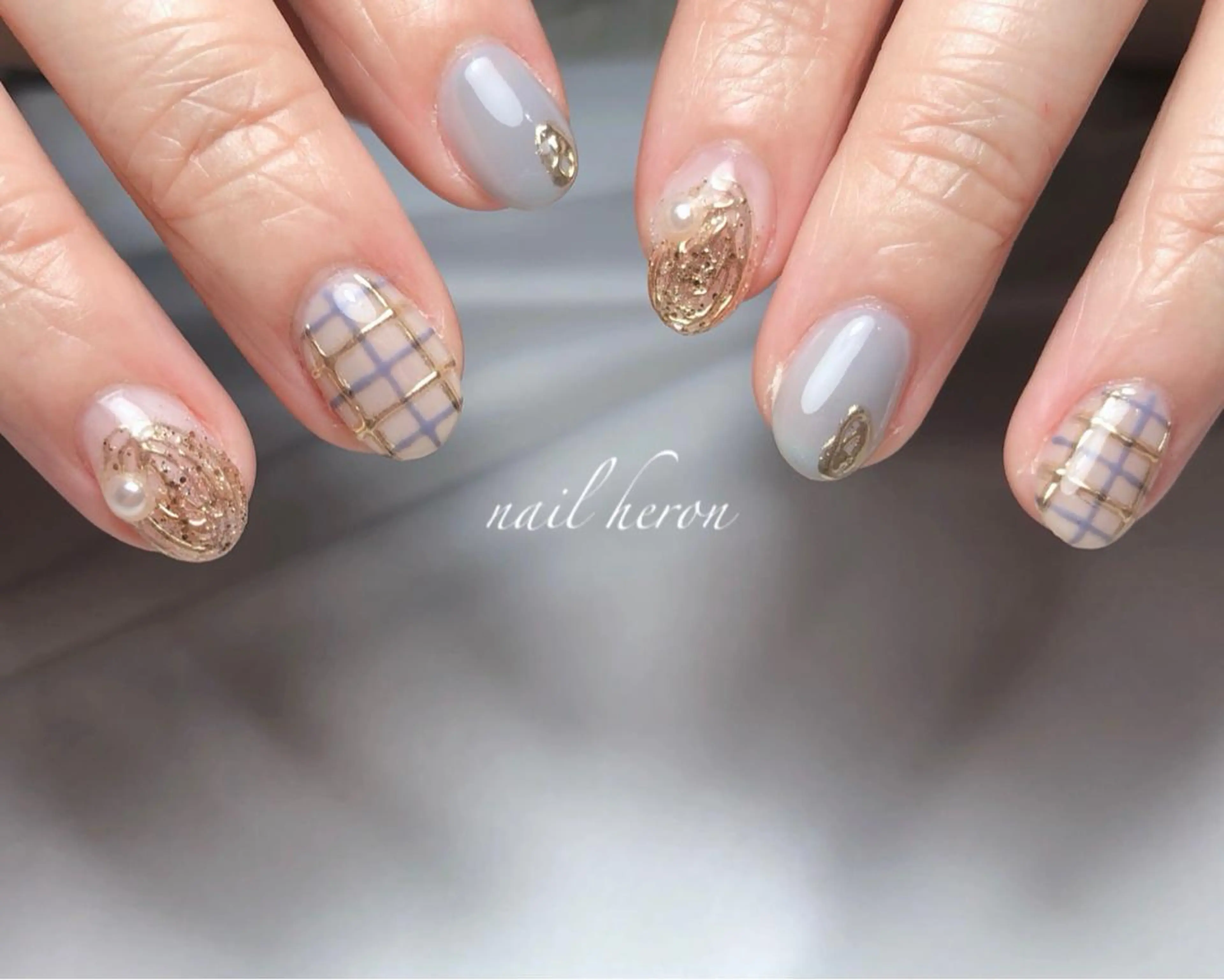 ネイル ハンドネイル nail heron所属・saki_ nail heronのネイルデザイン