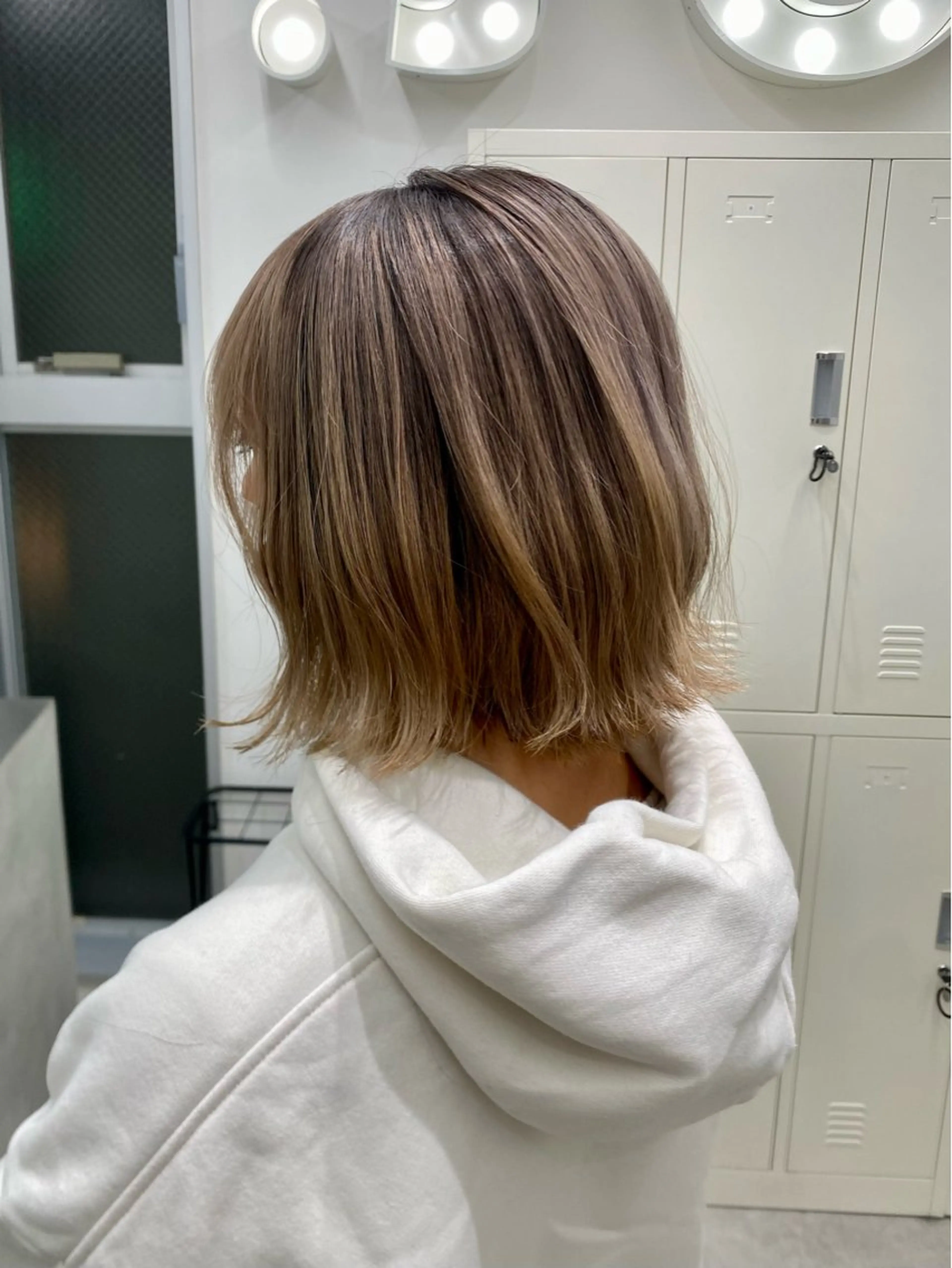 ショート カラー カット ヘアカラー ウルフ🐺/ボブ ハイトーン🌈/増田のヘアスタイル