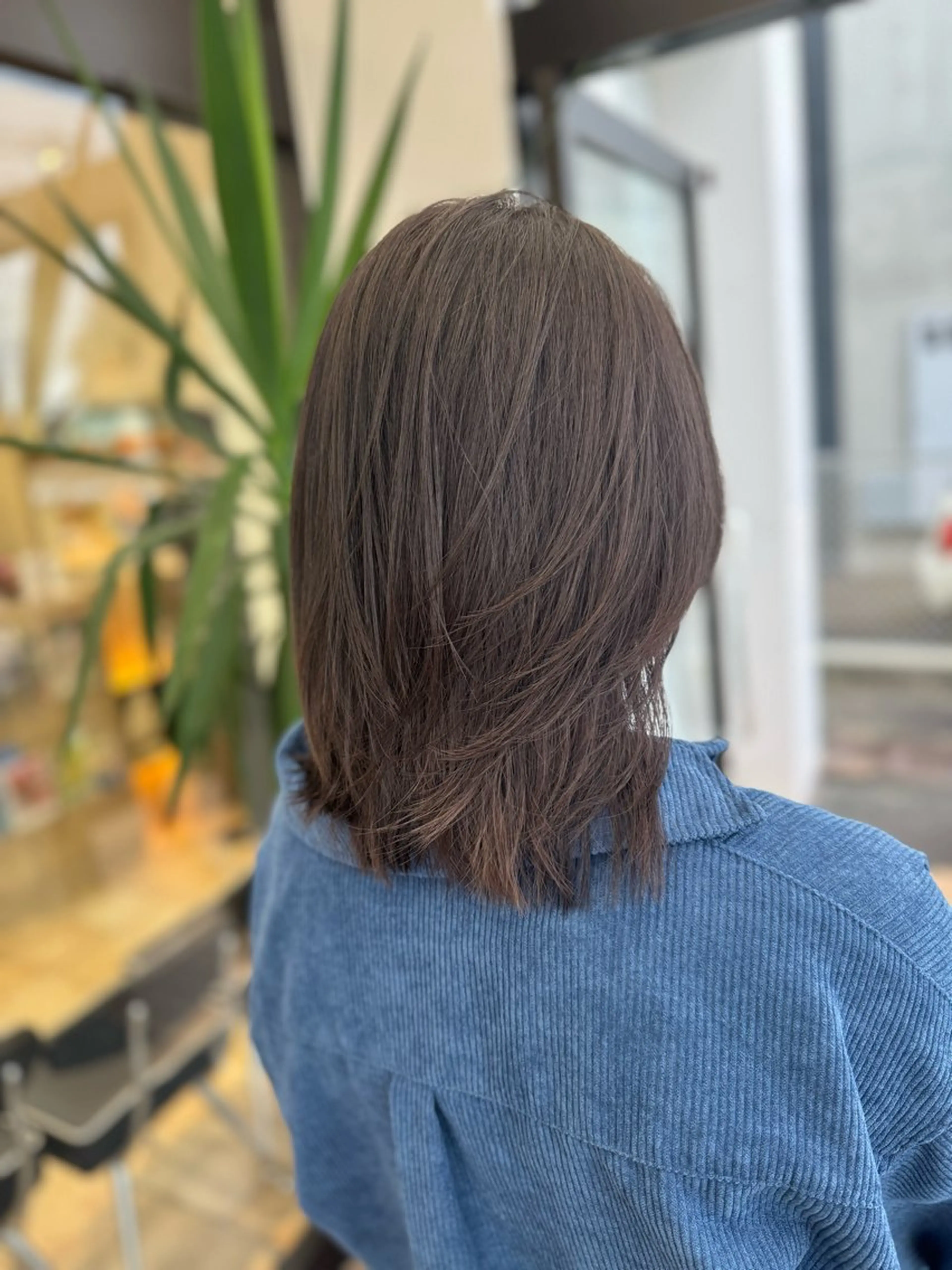 ミディアム カット ヘアカラー トリートメント 🇰🇷韓国風顔周り NANAMI🇰🇷のヘアスタイル