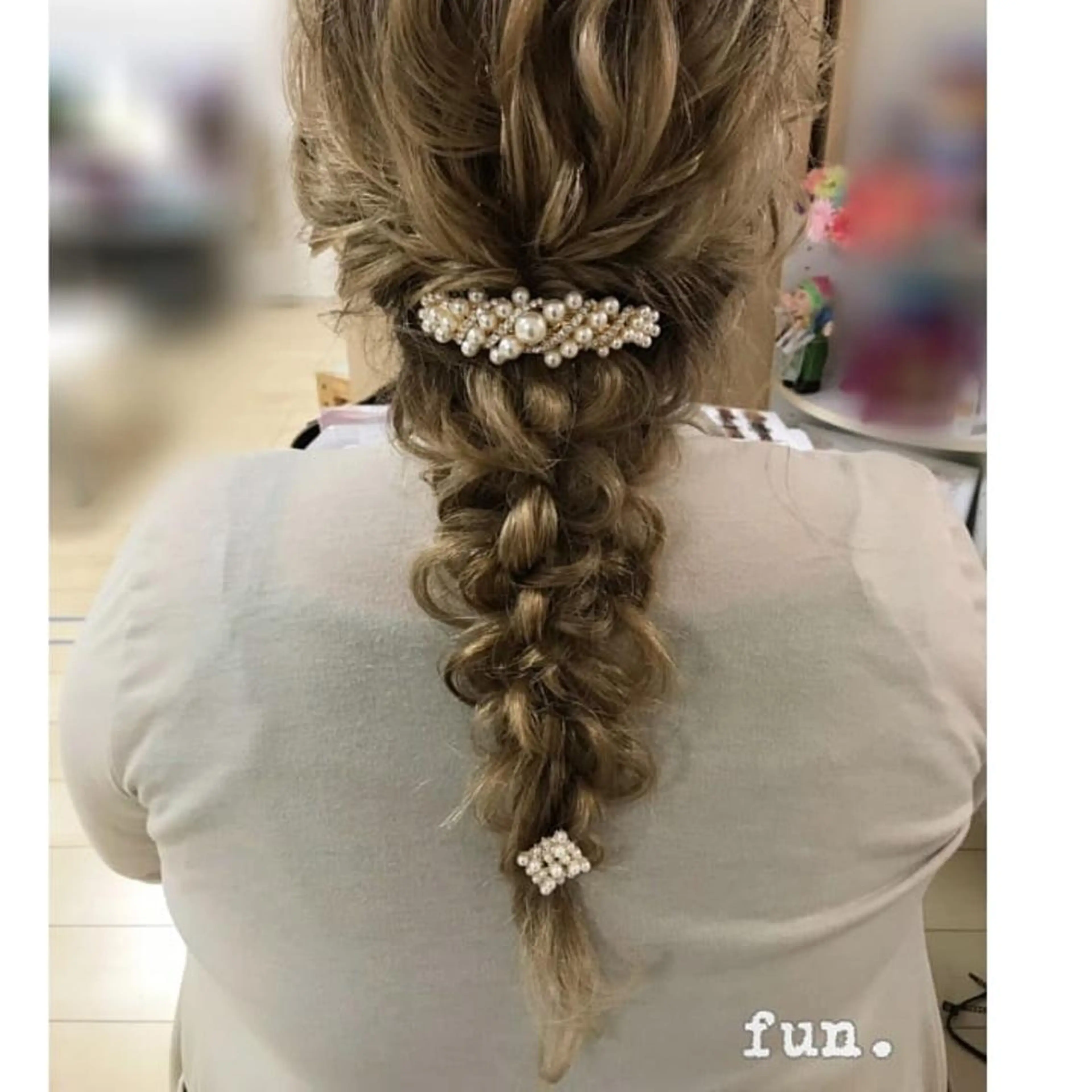 ロング ヘアアレンジ fun./ヘアセット /エクステ/着付のその他イメージ