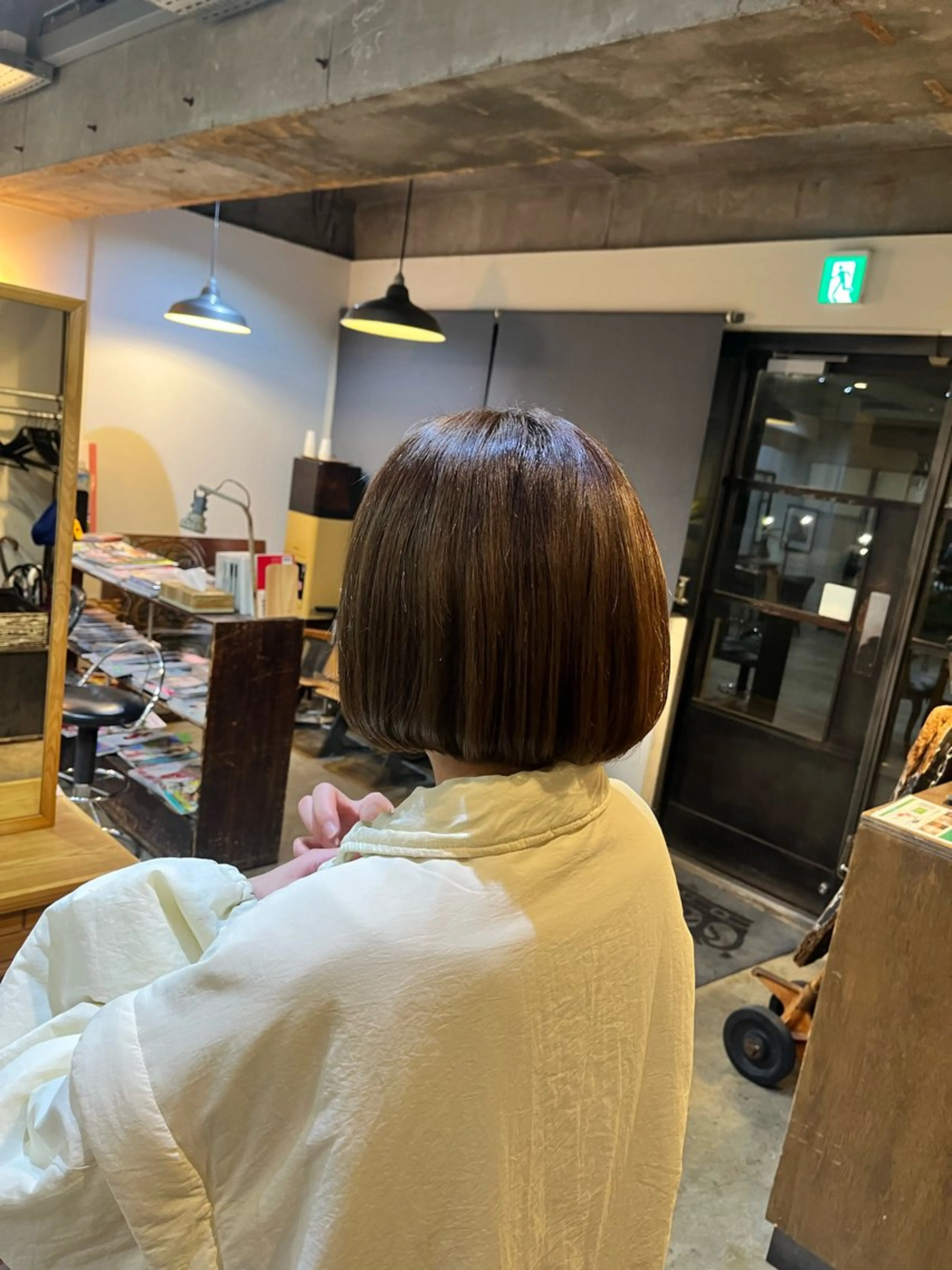 ショート 松原 樹里のヘアスタイル