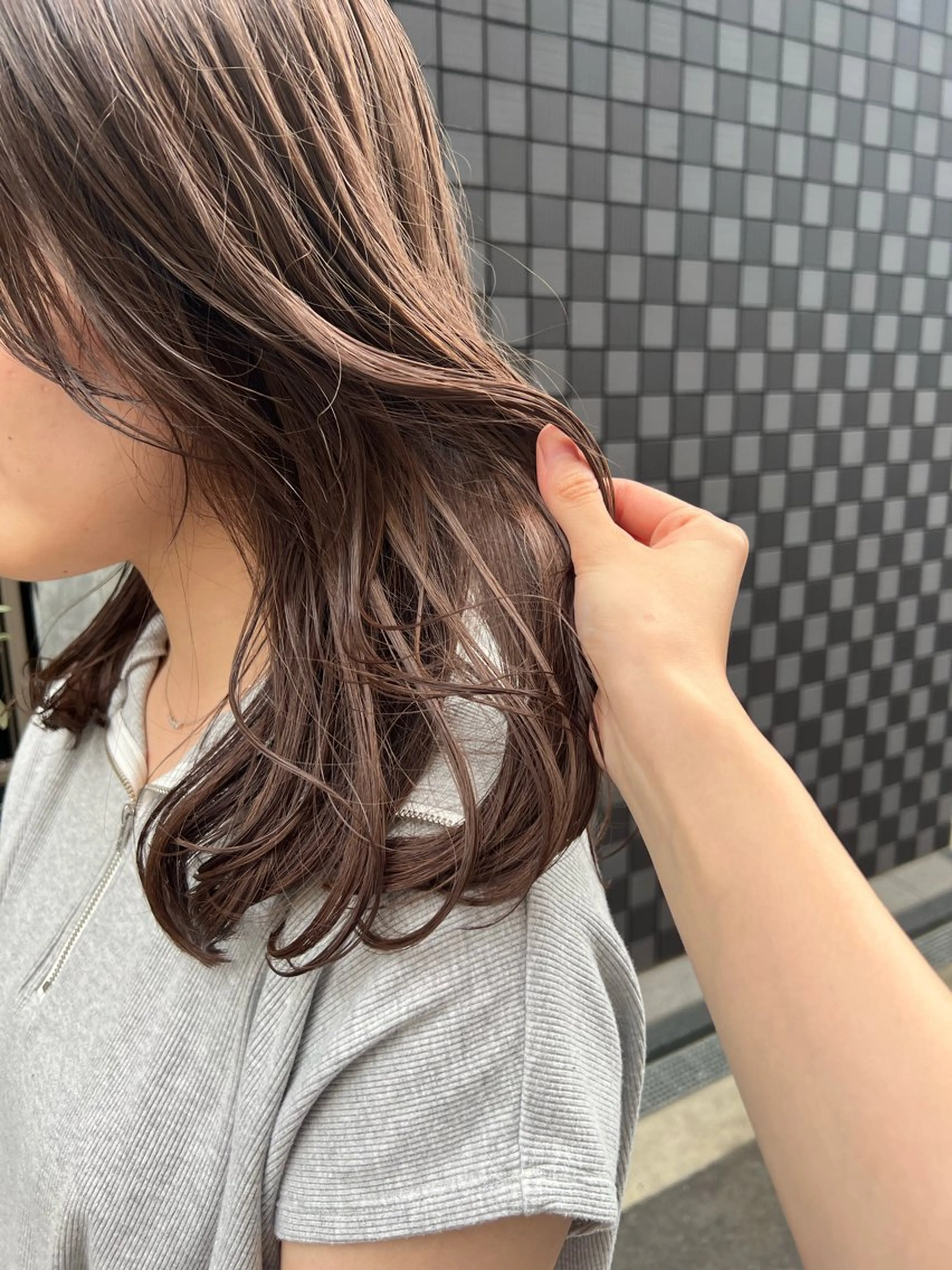 カラー ハナ🌼 梅田/ボブ/パーマのヘアスタイル