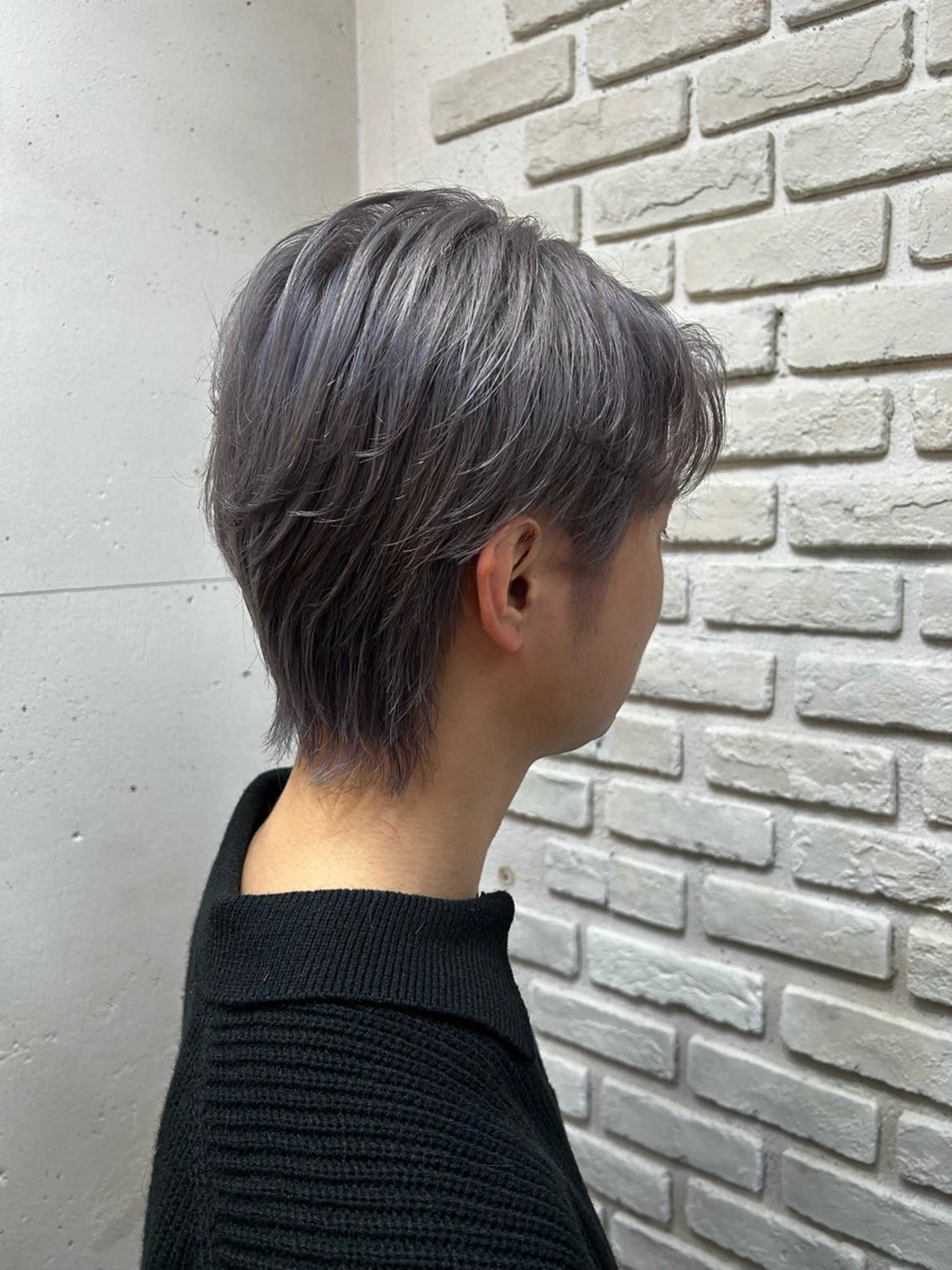 ショート カラー メンズ hozumi bilanciaのヘアスタイル