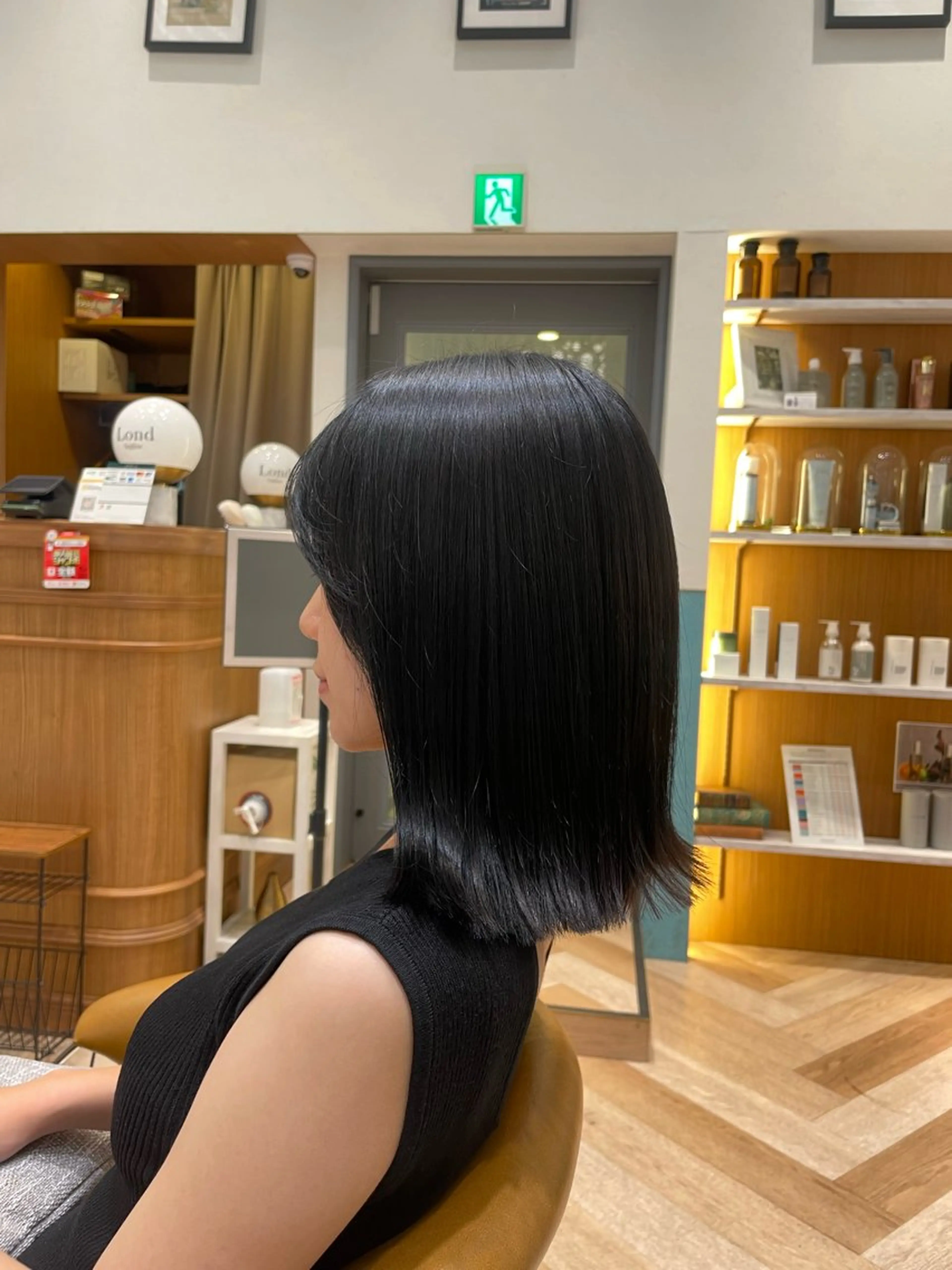 ミディアム 外ハネヘア 韓国レイヤー 🧸🤍ちずみのヘアスタイル