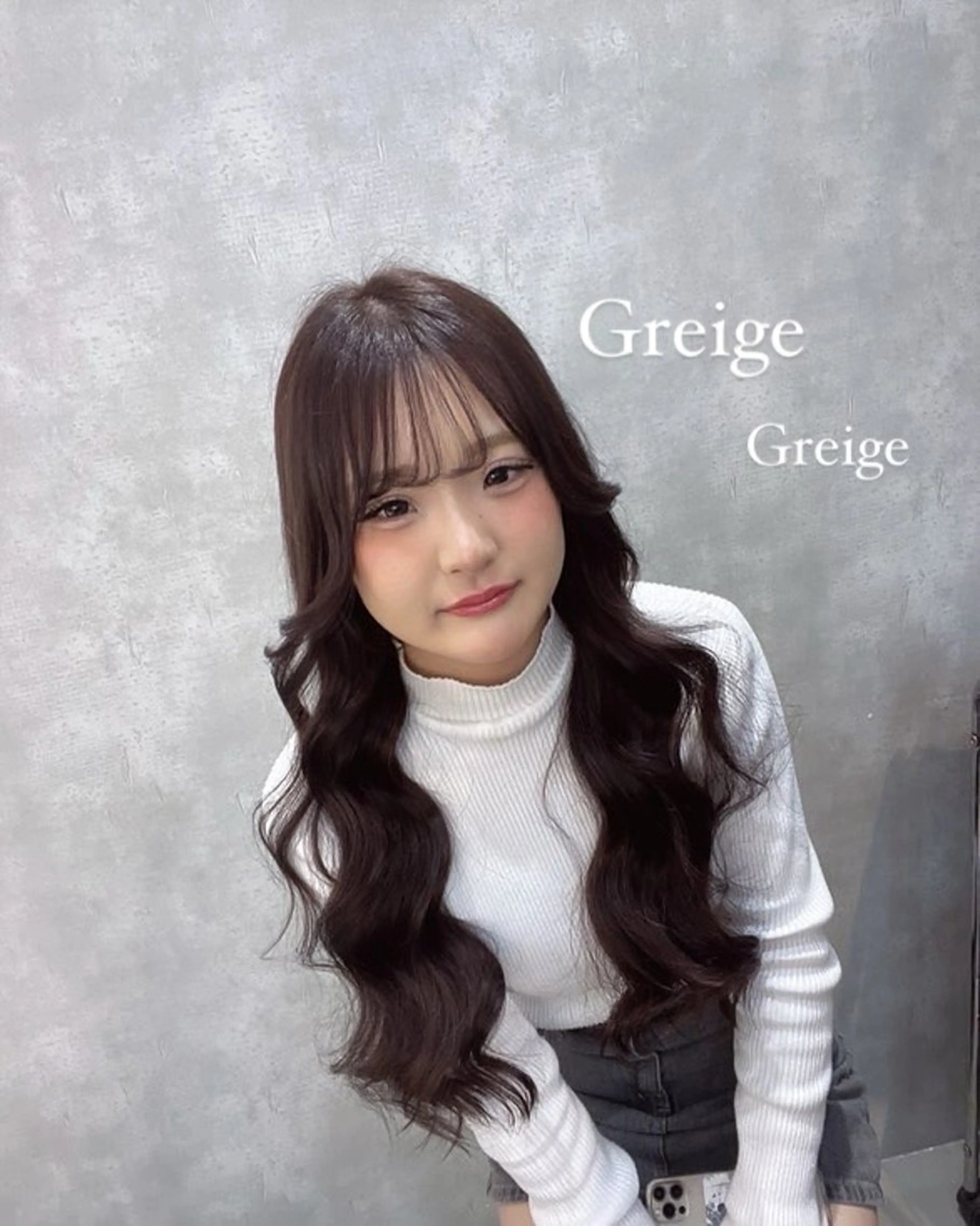 カラー ヘアカラー 🖤ROSEL／ KUREA🖤のヘアスタイル