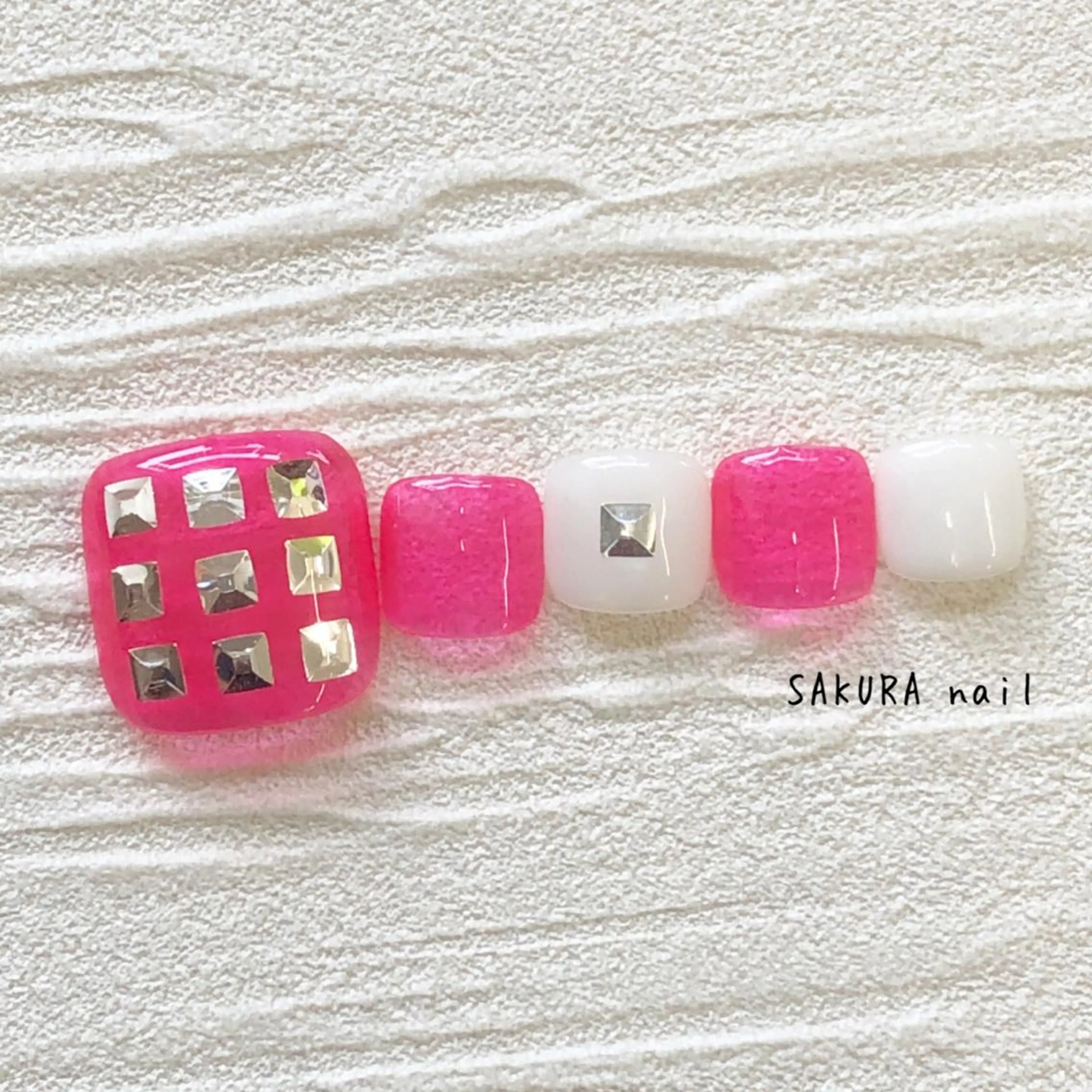 ネイル フットネイル SAKURA nailのネイルデザイン