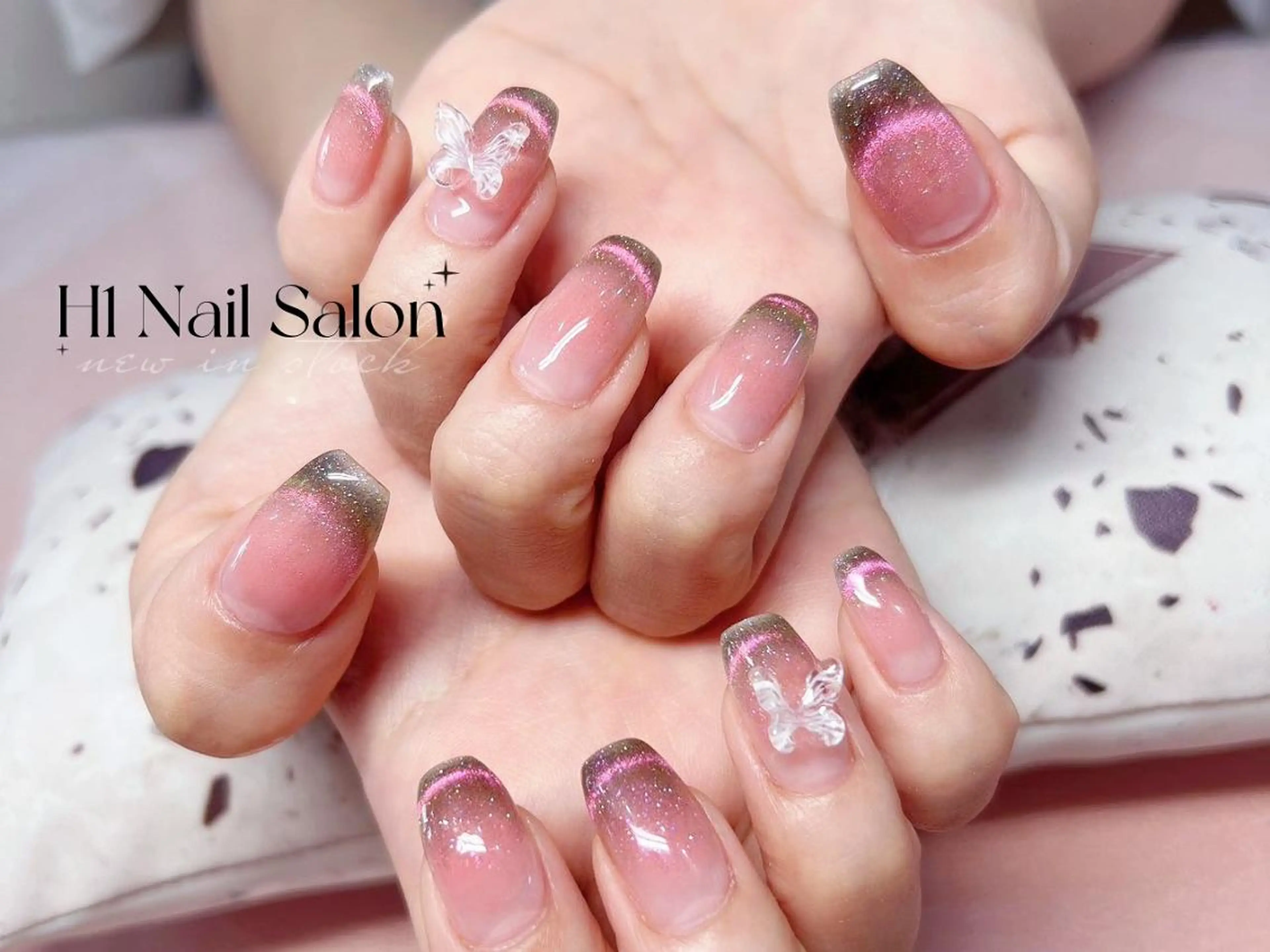 ミディアム ハンドネイル H1 ネイル サロンのネイルデザイン