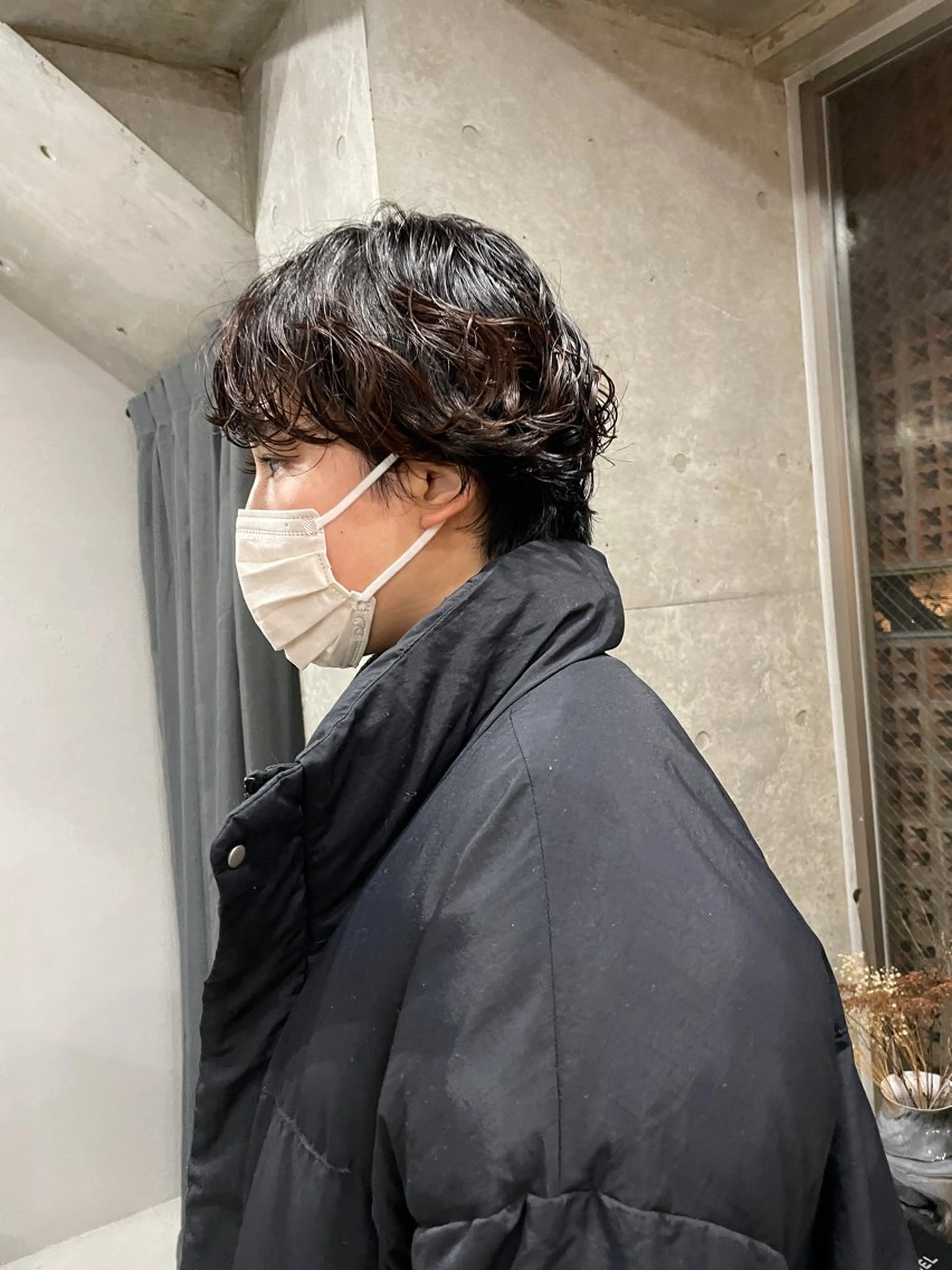 ショート カラー パーマ カット ヘアカラー トリートメント 表参道/髪質改善・ 透明感 colorのヘアスタイル