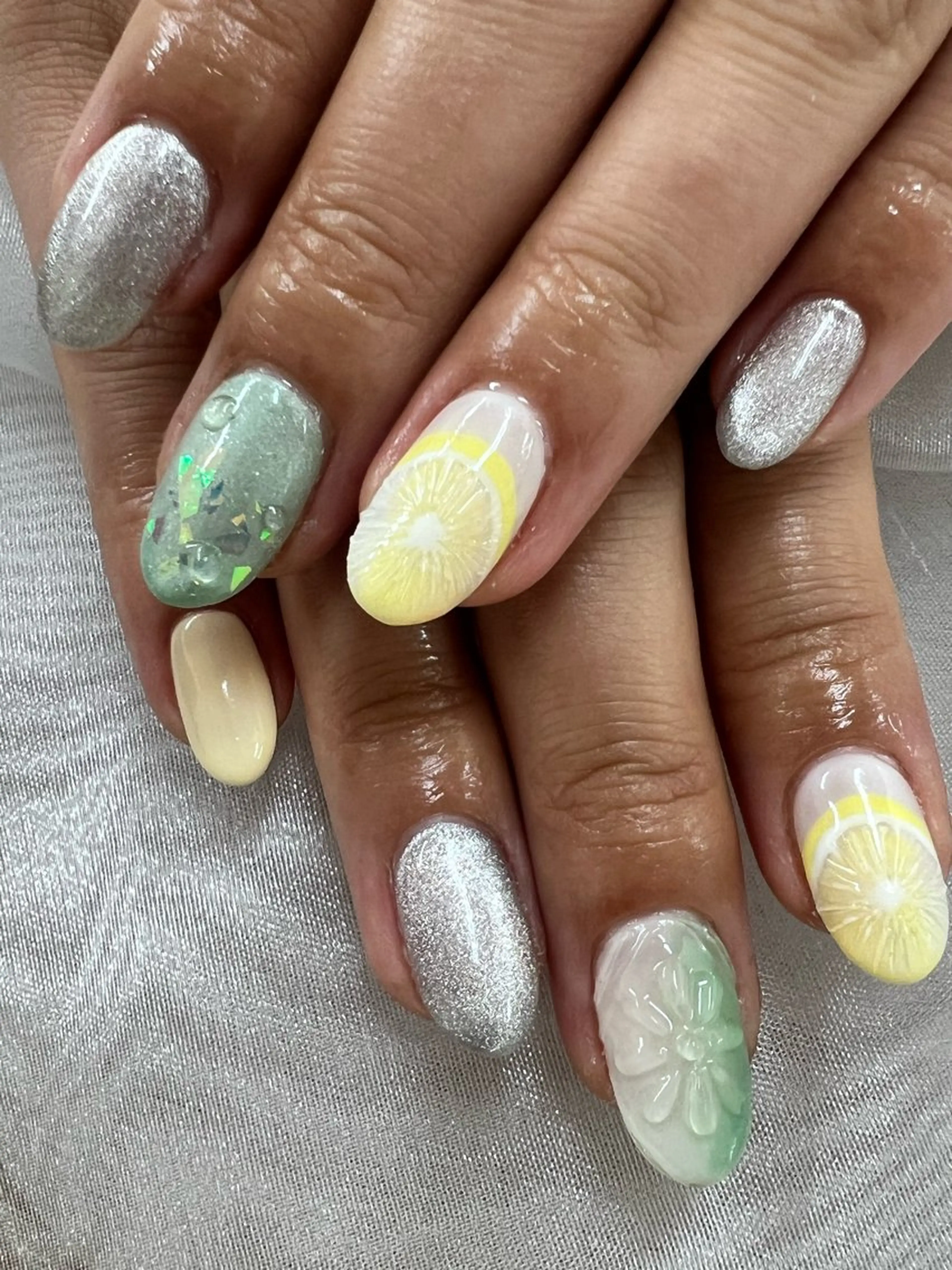 ネイル 持ち込み 🌺新小岩VILL Asa.のネイルデザイン