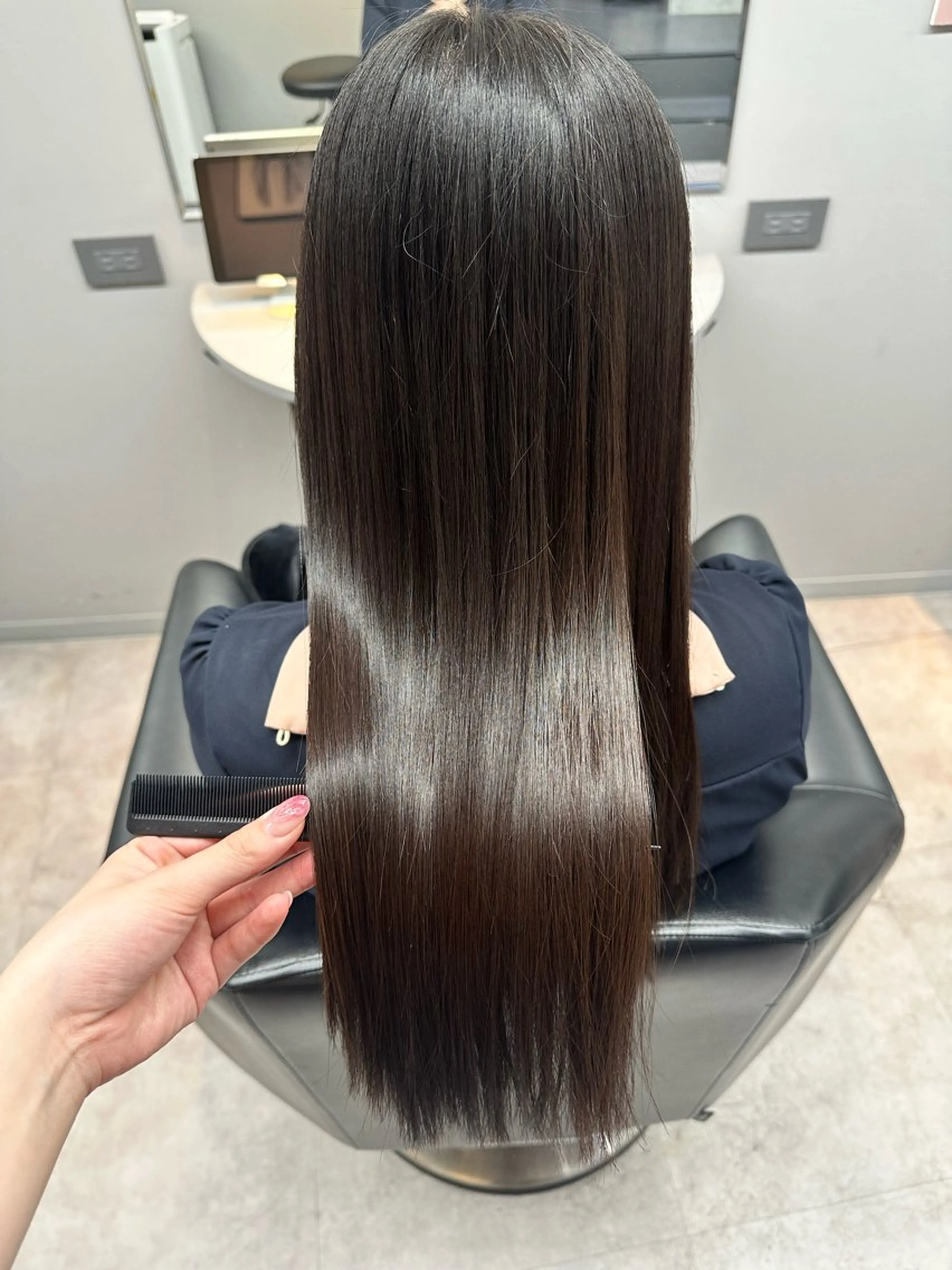 【ご新規様限定🌈】カット＋極艶つるつる縮毛矯正✨の写真