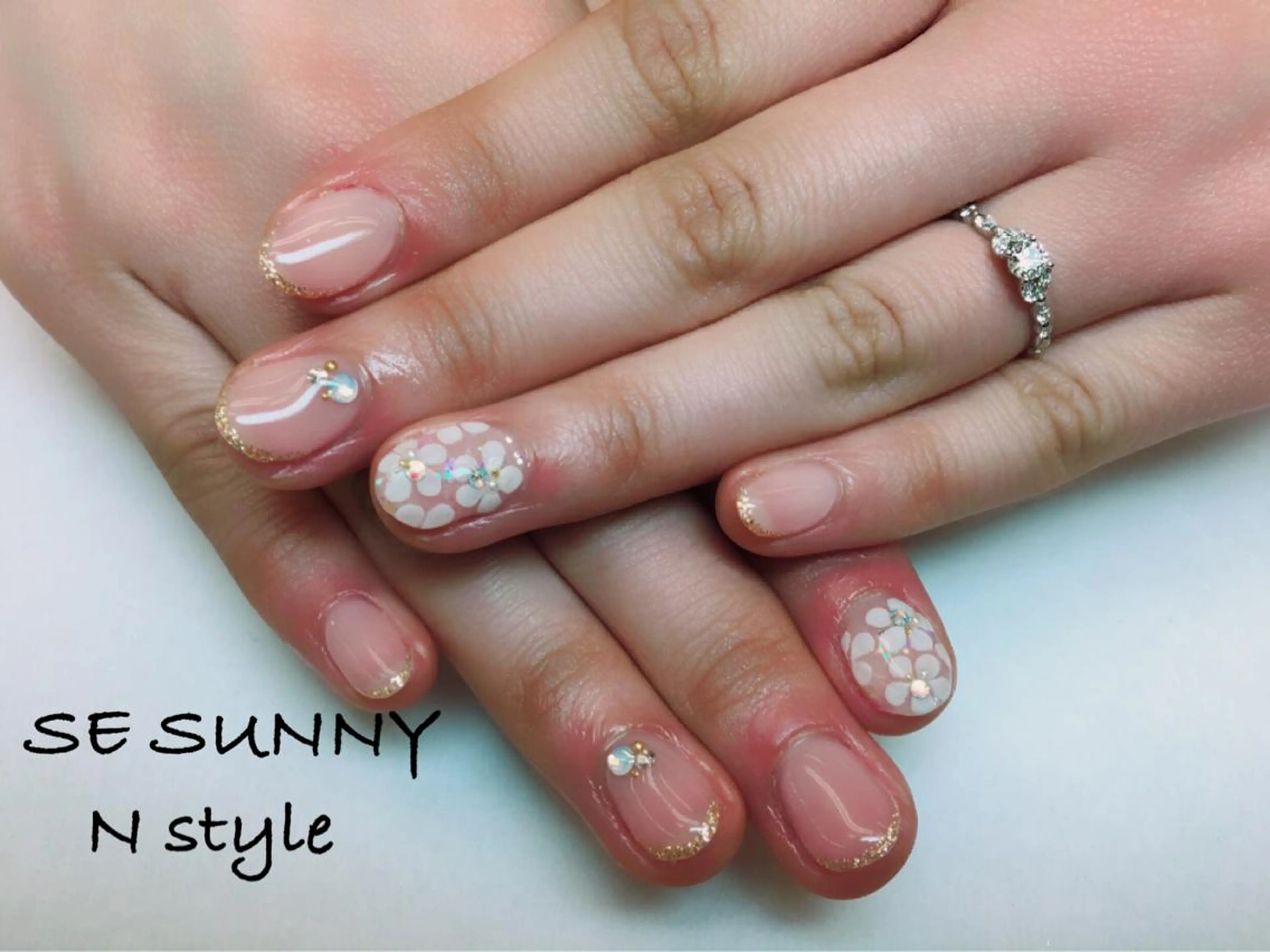 ネイル マツエク・マツパ ラメ(グリッター) SE SUNNY N-styleのマツエク・マツパデザイン