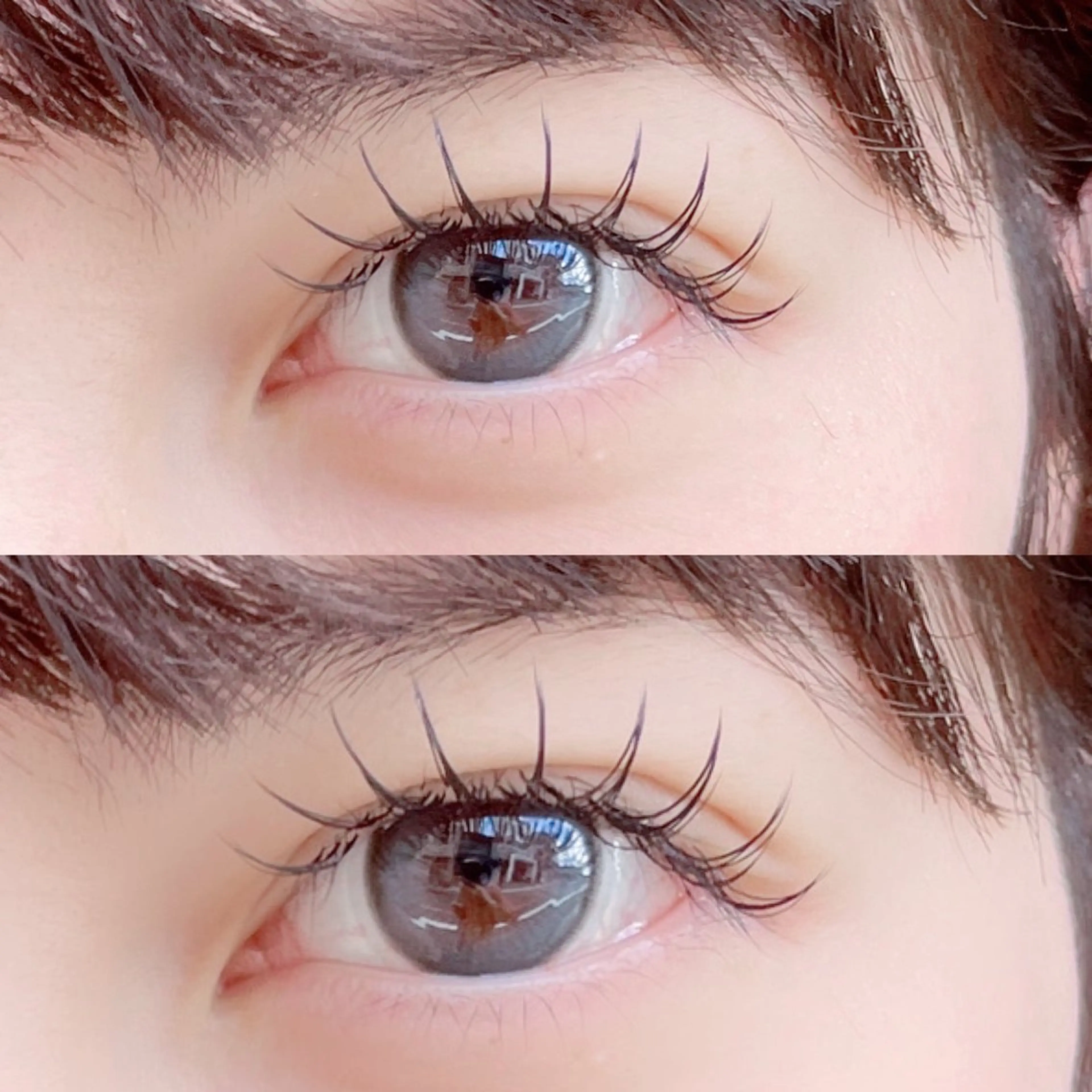 マツエク・マツパ 束感まつ毛 Cカール eye salon ef まつげと眉毛の専門店所属・eye salon ef  オオツキのマツエク・マツパデザイン